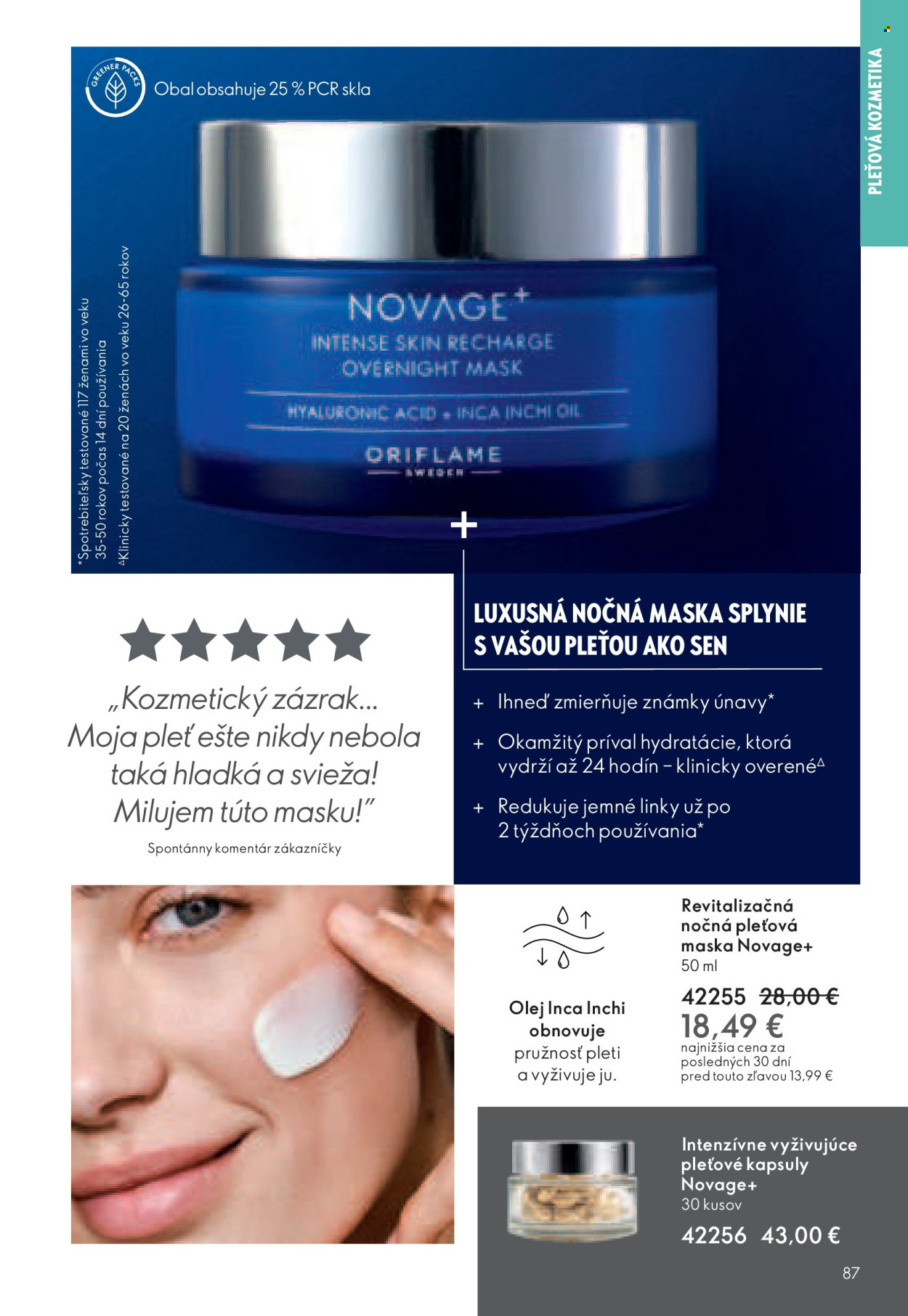 Leták Oriflame - 30.7.2024 - 19.8.2024. Strana 87