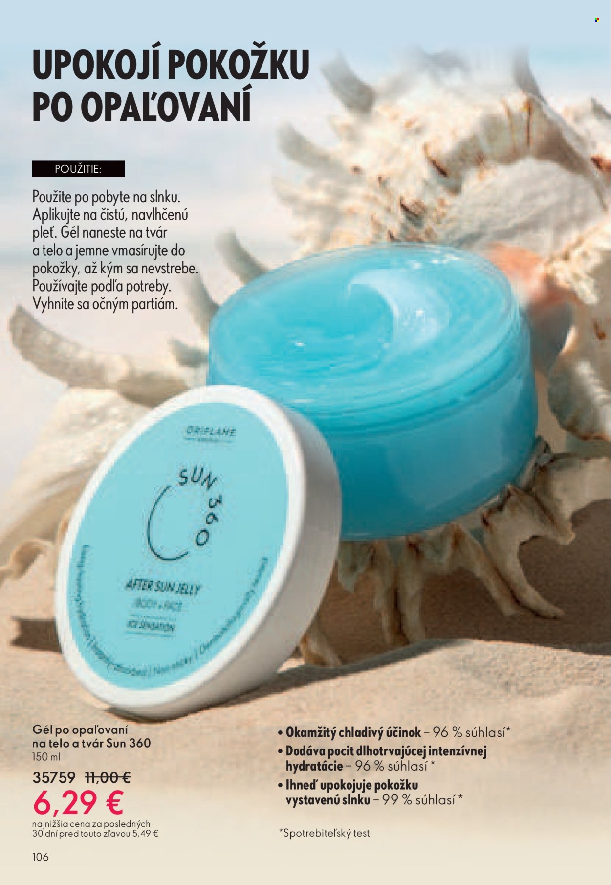 Leták Oriflame - 30.7.2024 - 19.8.2024. Strana 106