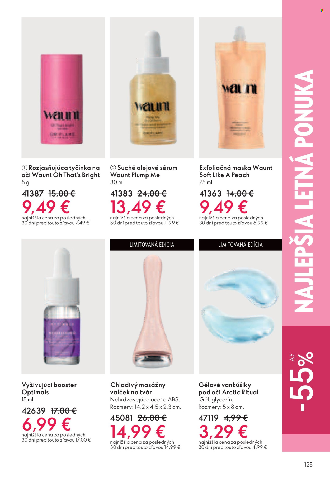 Leták Oriflame - 30.7.2024 - 19.8.2024. Strana 125