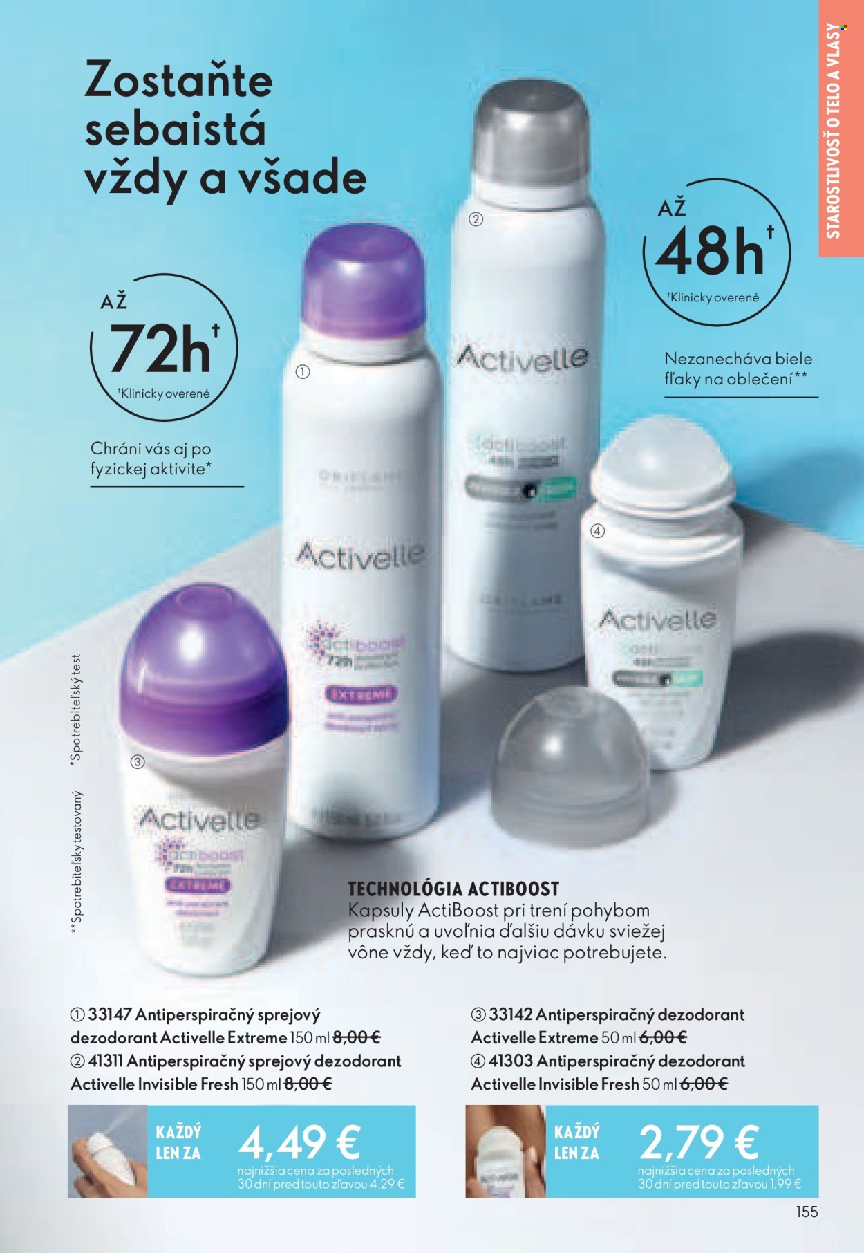 Leták Oriflame - 30.7.2024 - 19.8.2024. Strana 155