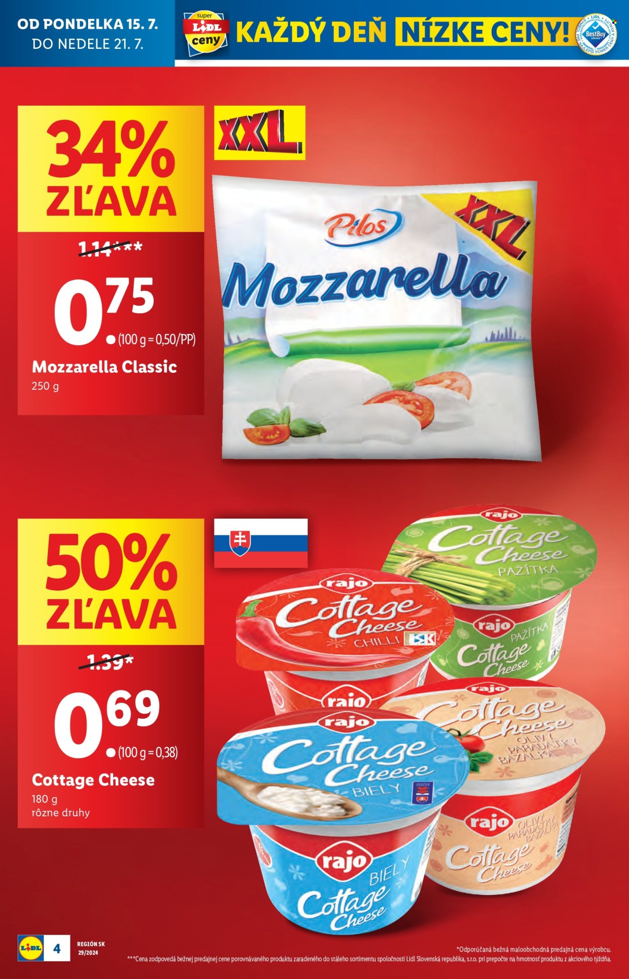 Leták Lidl - 15.7.2024 - 21.7.2024. Strana 4