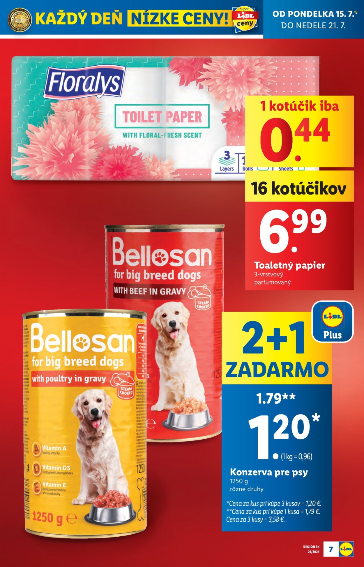 Leták Lidl - 15.7.2024 - 21.7.2024. Strana 7