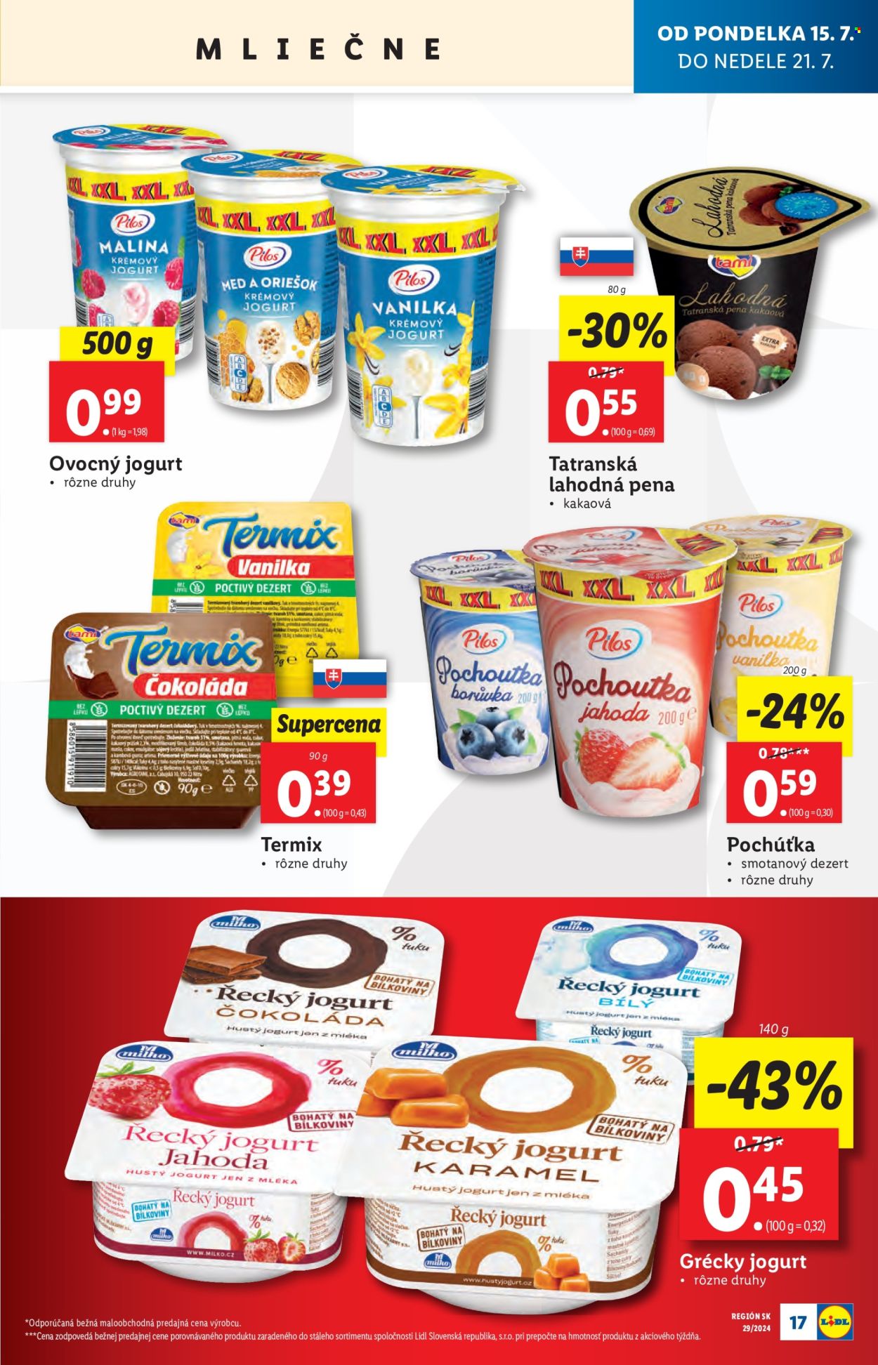 Leták Lidl - 15.7.2024 - 21.7.2024. Strana 17