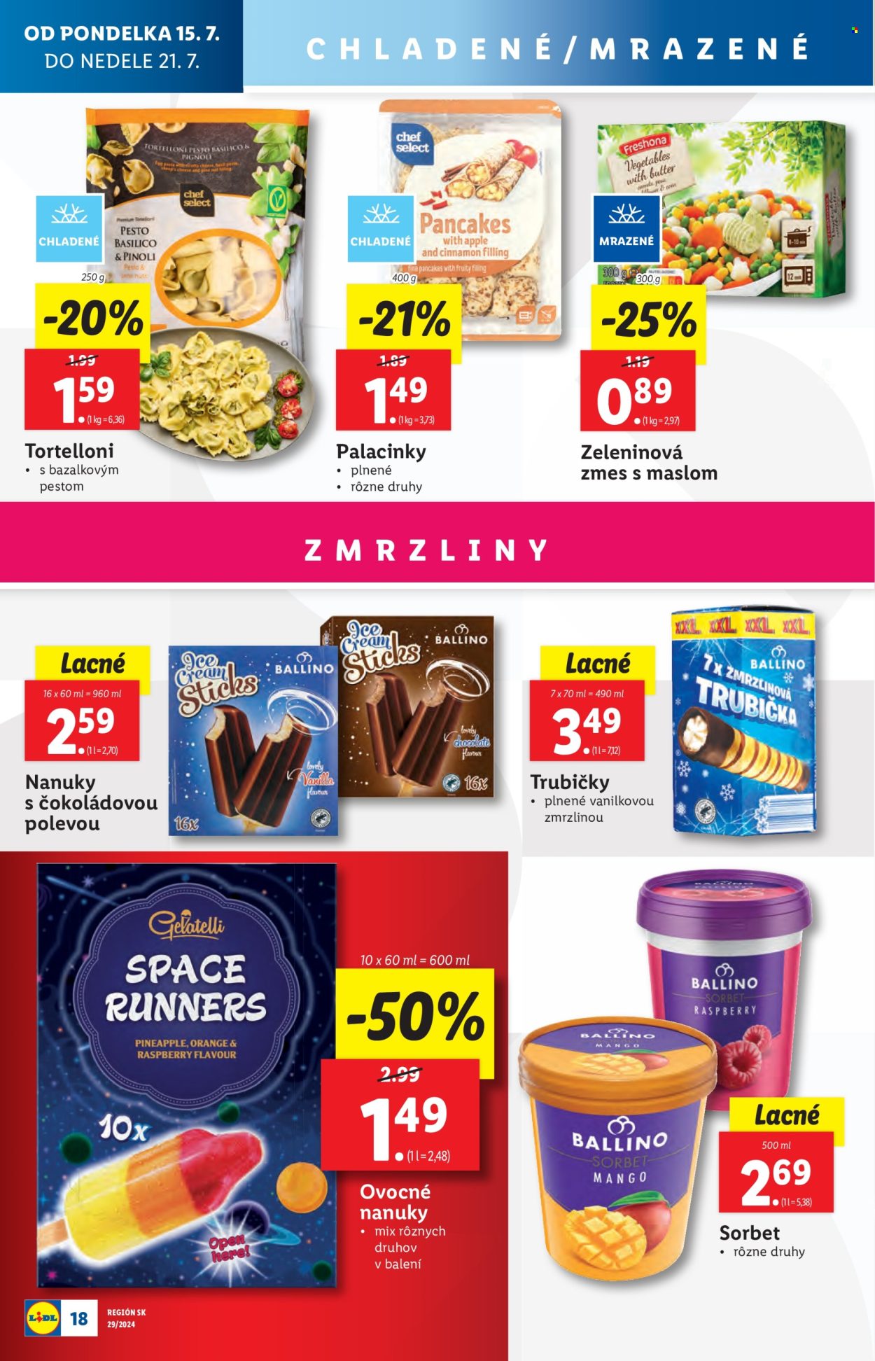 Leták Lidl - 15.7.2024 - 21.7.2024. Strana 18