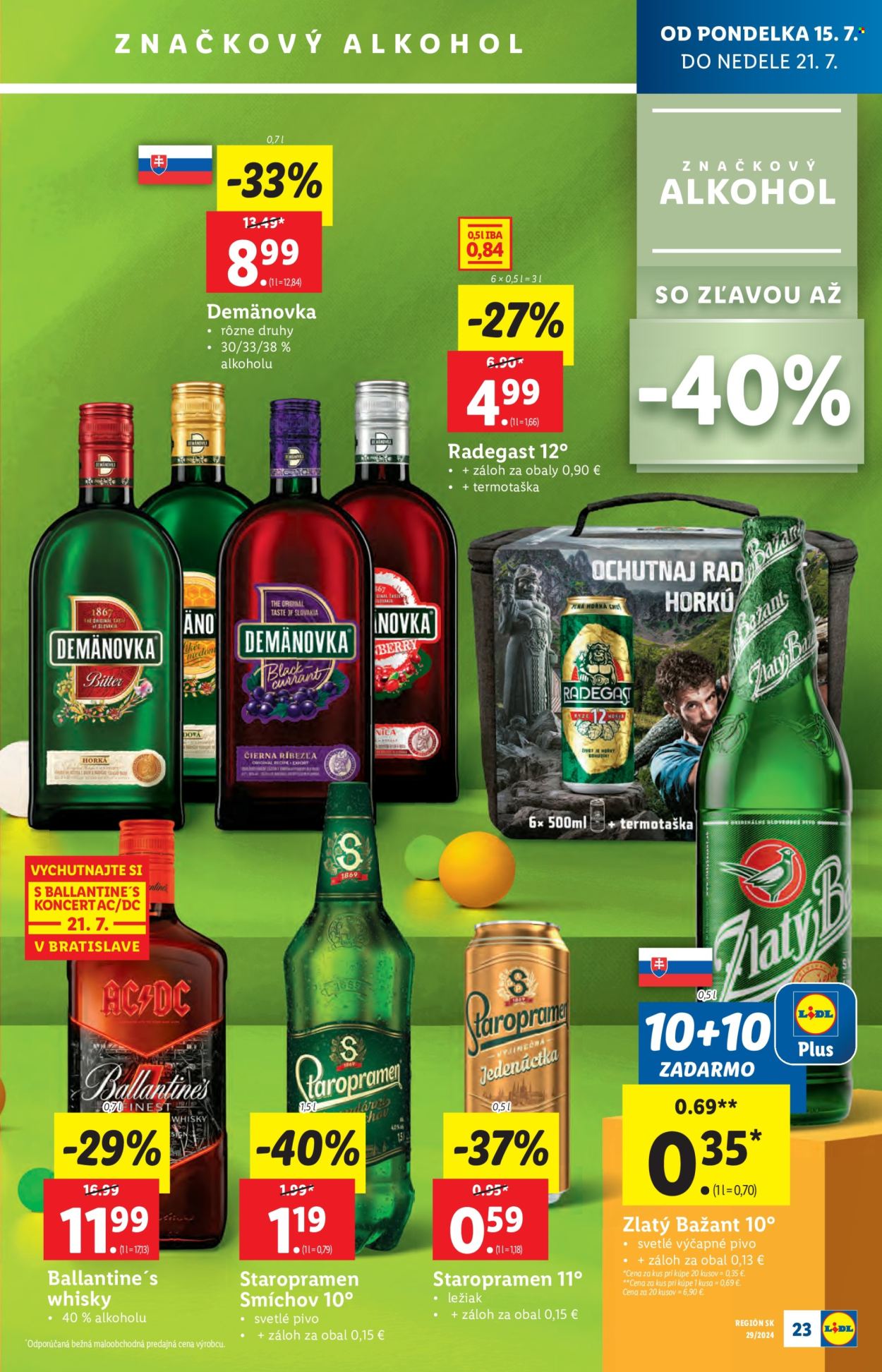 Leták Lidl - 15.7.2024 - 21.7.2024. Strana 23