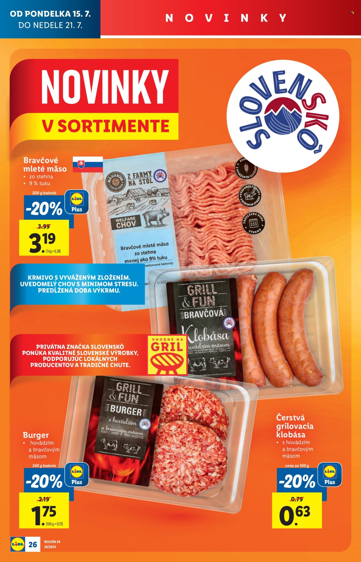 Leták Lidl - 15.7.2024 - 21.7.2024. Strana 26