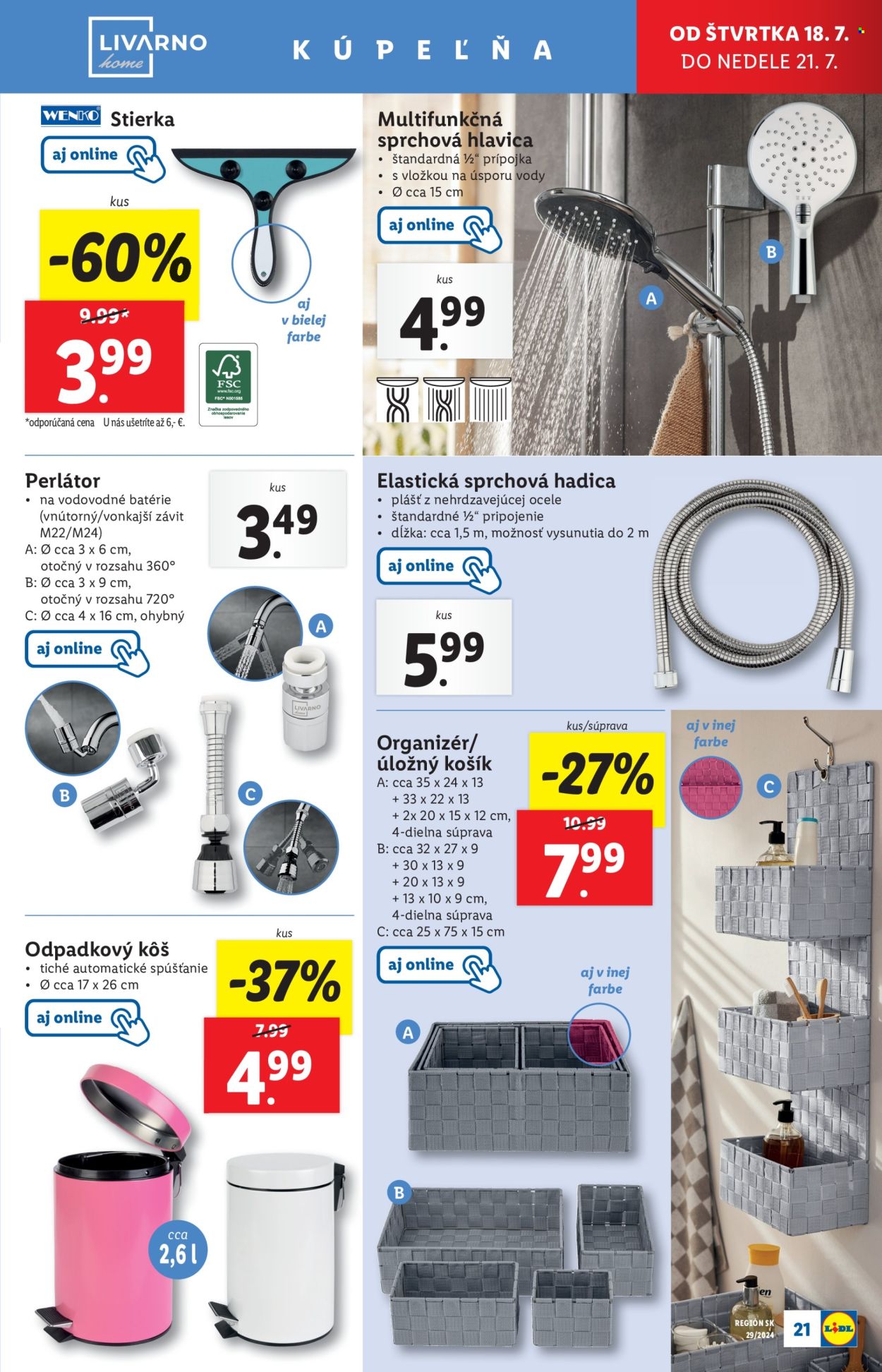 Leták Lidl - 15.7.2024 - 21.7.2024. Strana 63