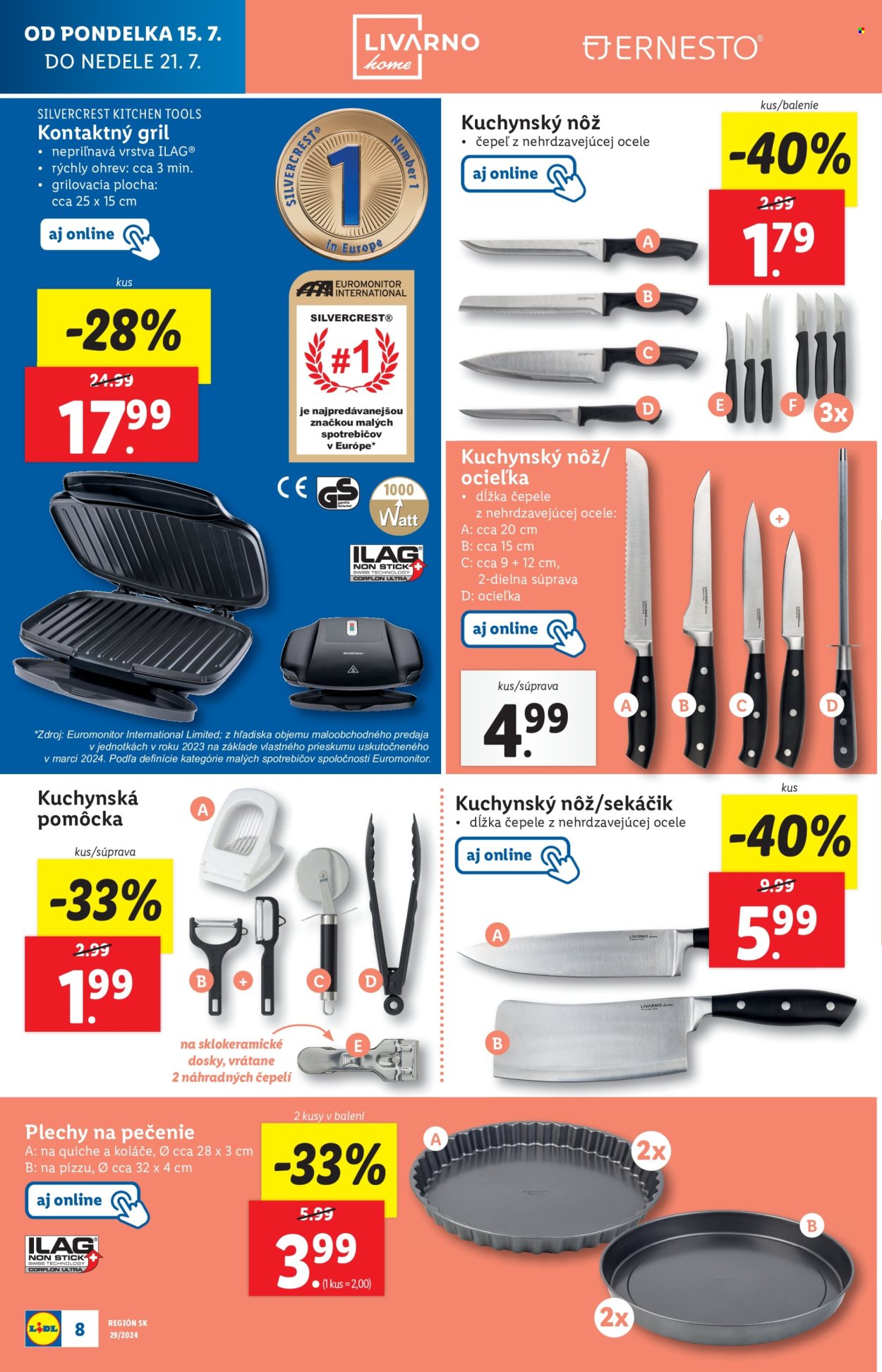 Leták Lidl - 15.7.2024 - 21.7.2024. Strana 8