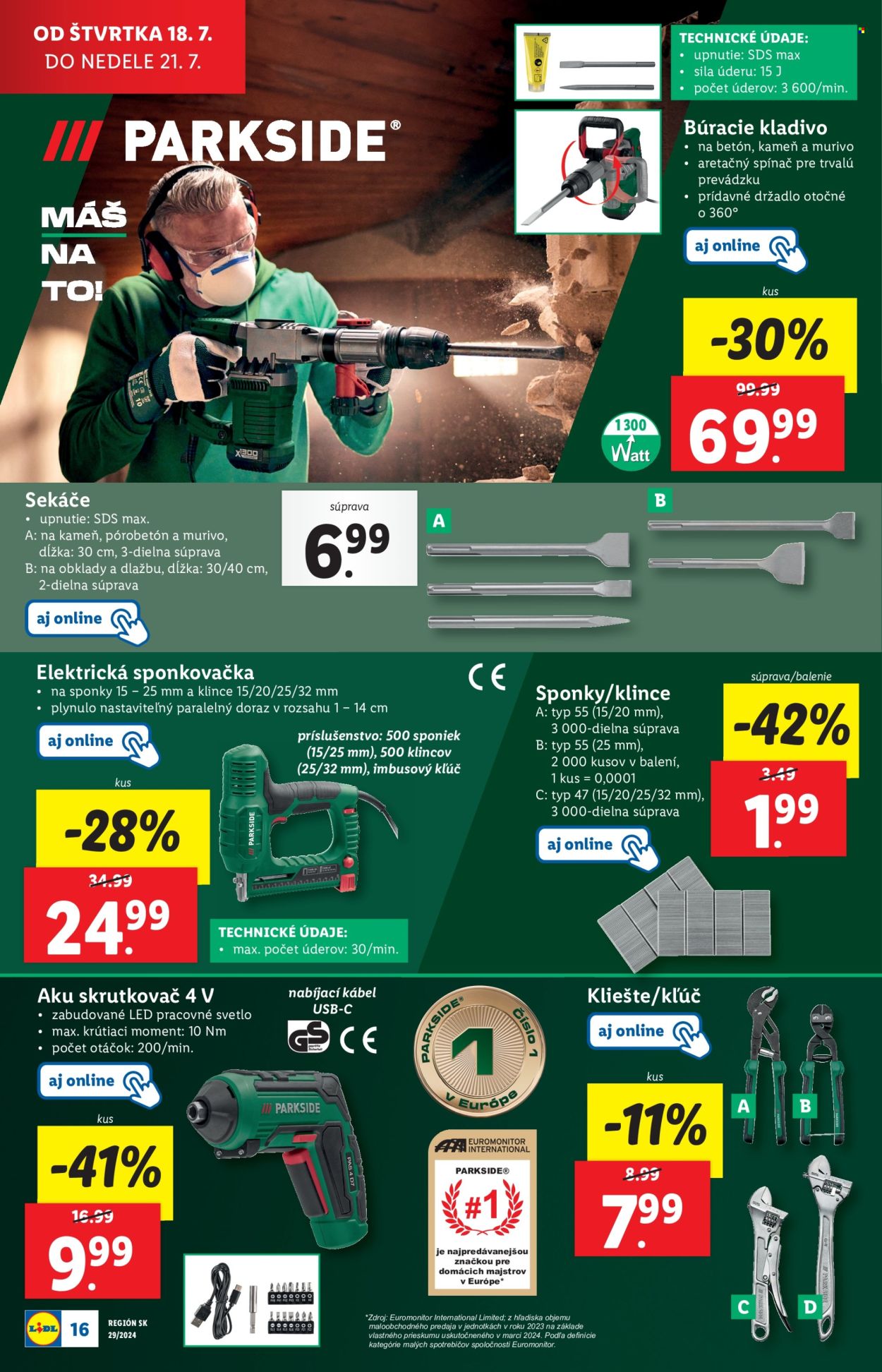 Leták Lidl - 15.7.2024 - 21.7.2024. Strana 14