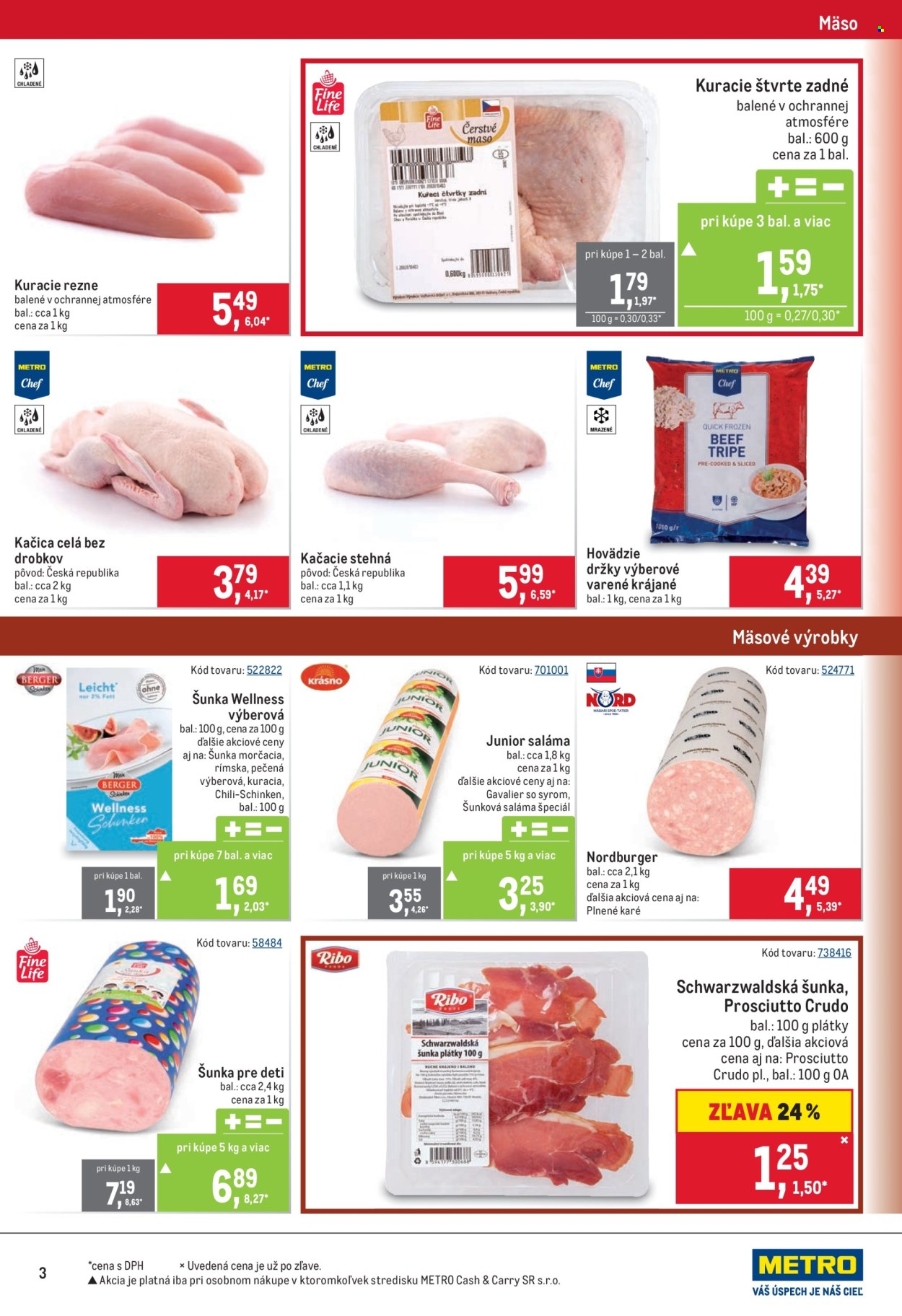 Leták Metro - 17.7.2024 - 30.7.2024. Strana 3