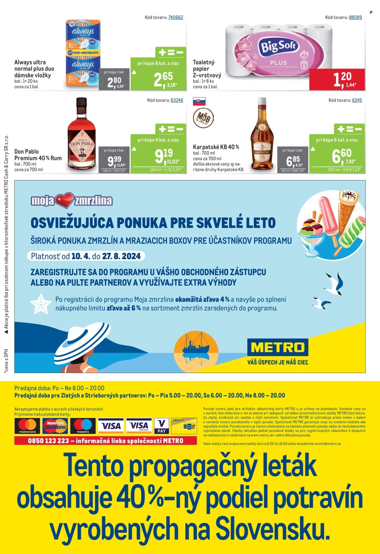 Leták Metro - 17.7.2024 - 30.7.2024. Strana 24