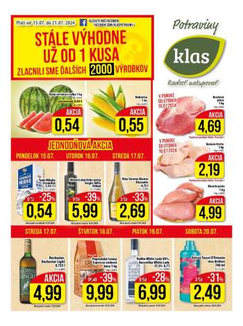 Leták Klas - 15.7.2024 - 21.7.2024.