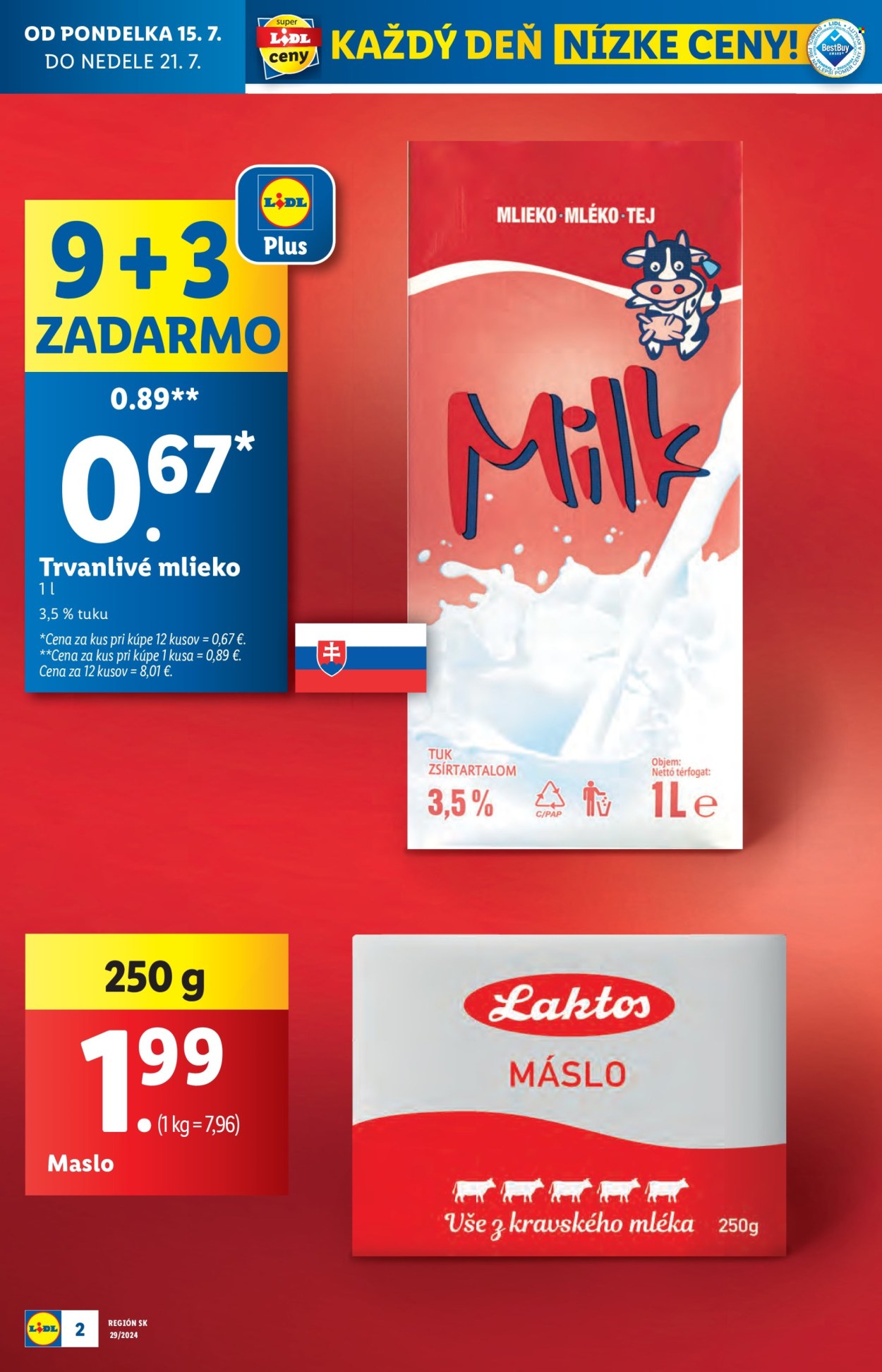 Leták Lidl - 18.7.2024 - 21.7.2024. Strana 4
