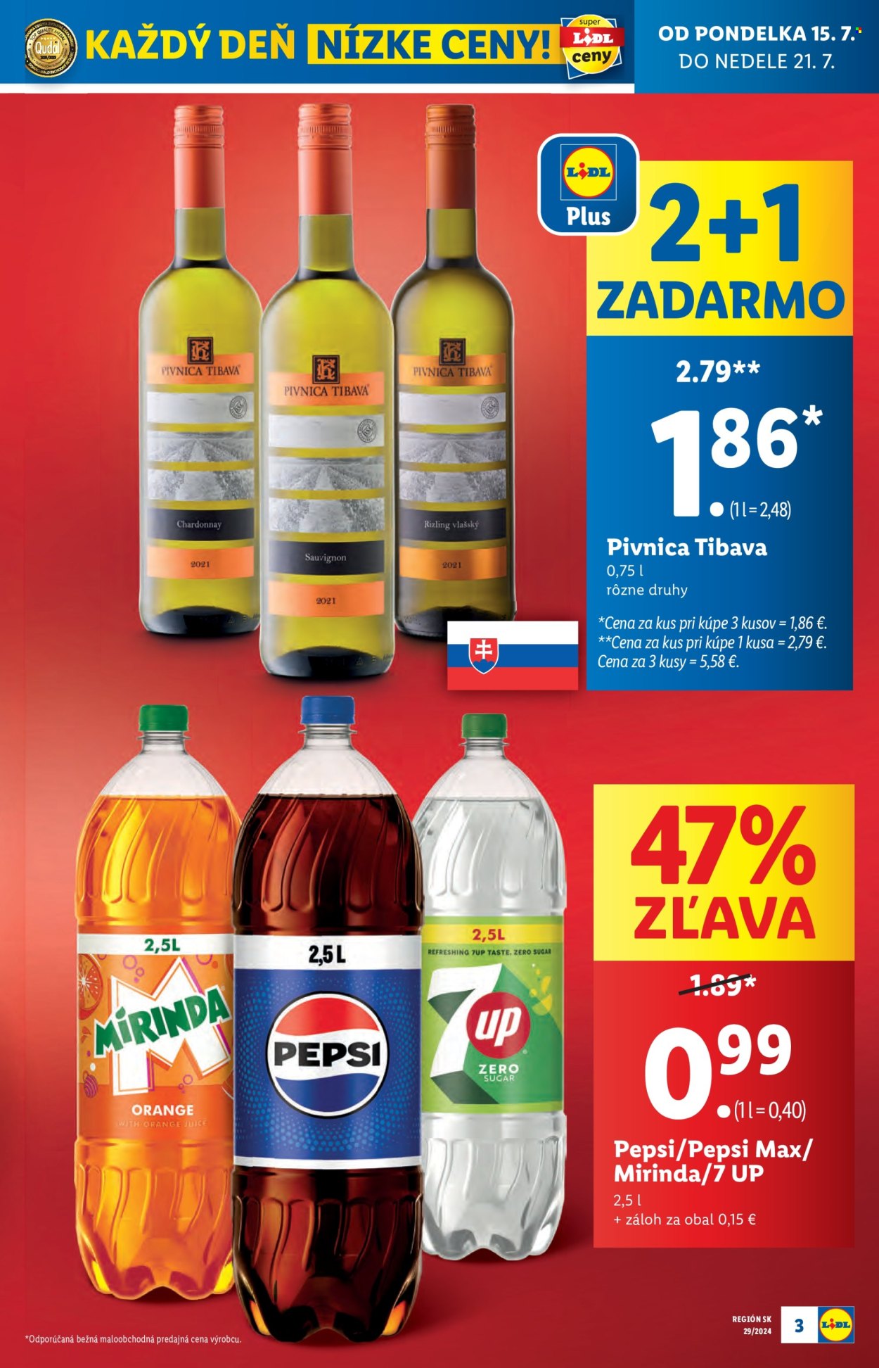 Leták Lidl - 18.7.2024 - 21.7.2024. Strana 5