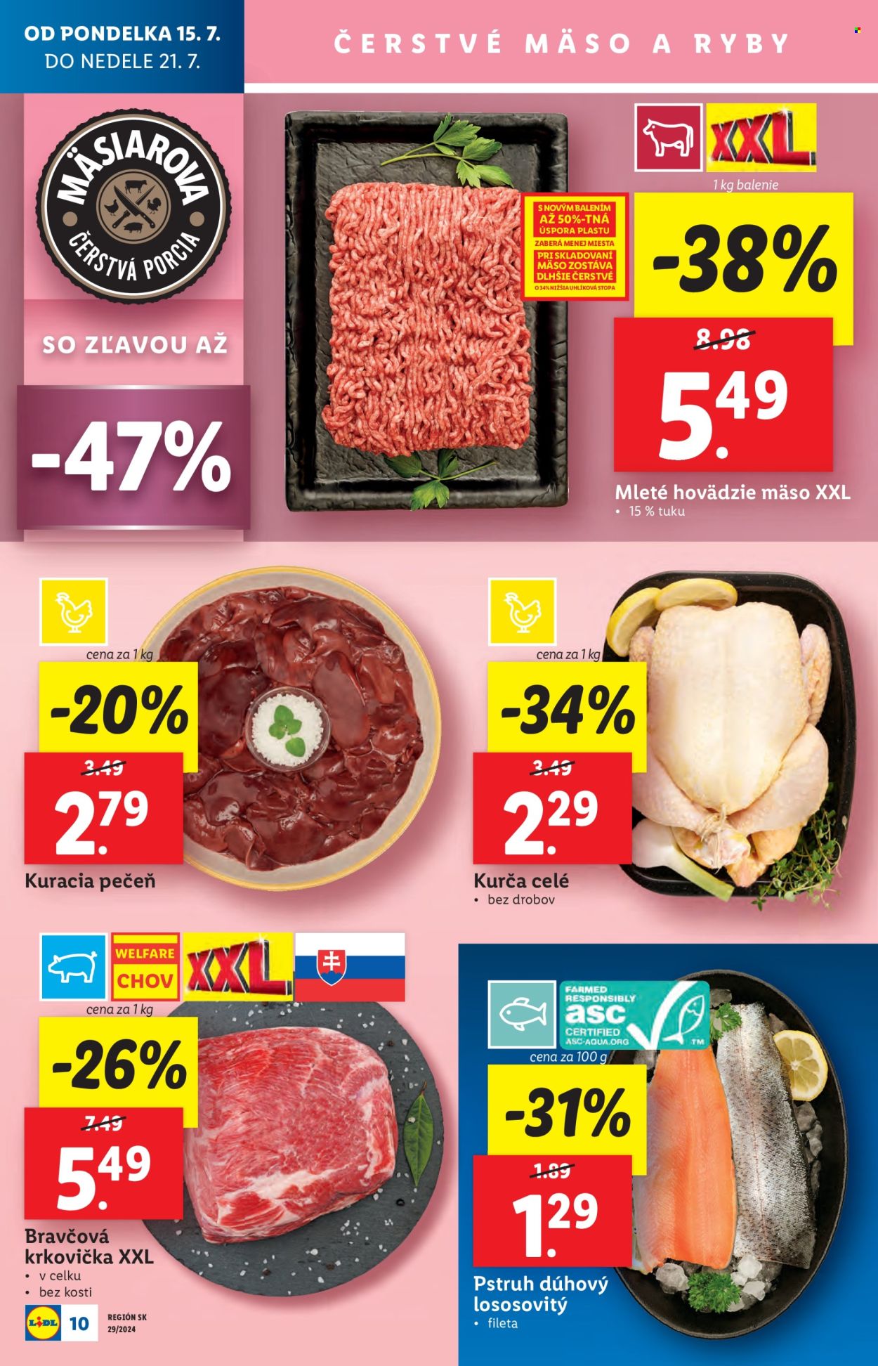 Leták Lidl - 18.7.2024 - 21.7.2024. Strana 12