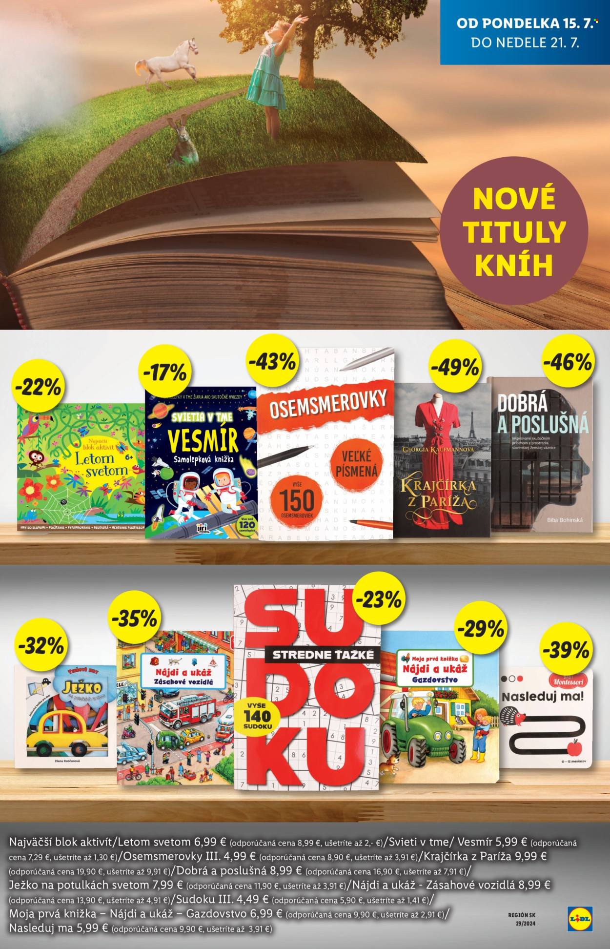 Leták Lidl - 18.7.2024 - 21.7.2024. Strana 71
