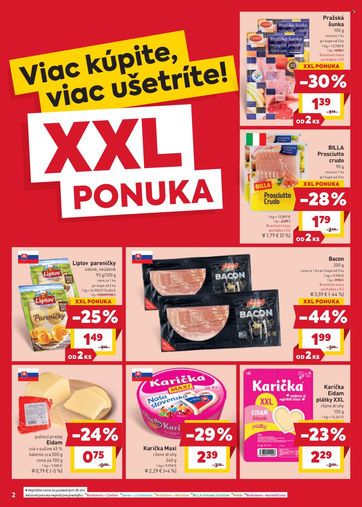Leták Billa - 17.7.2024 - 23.7.2024. Strana 2