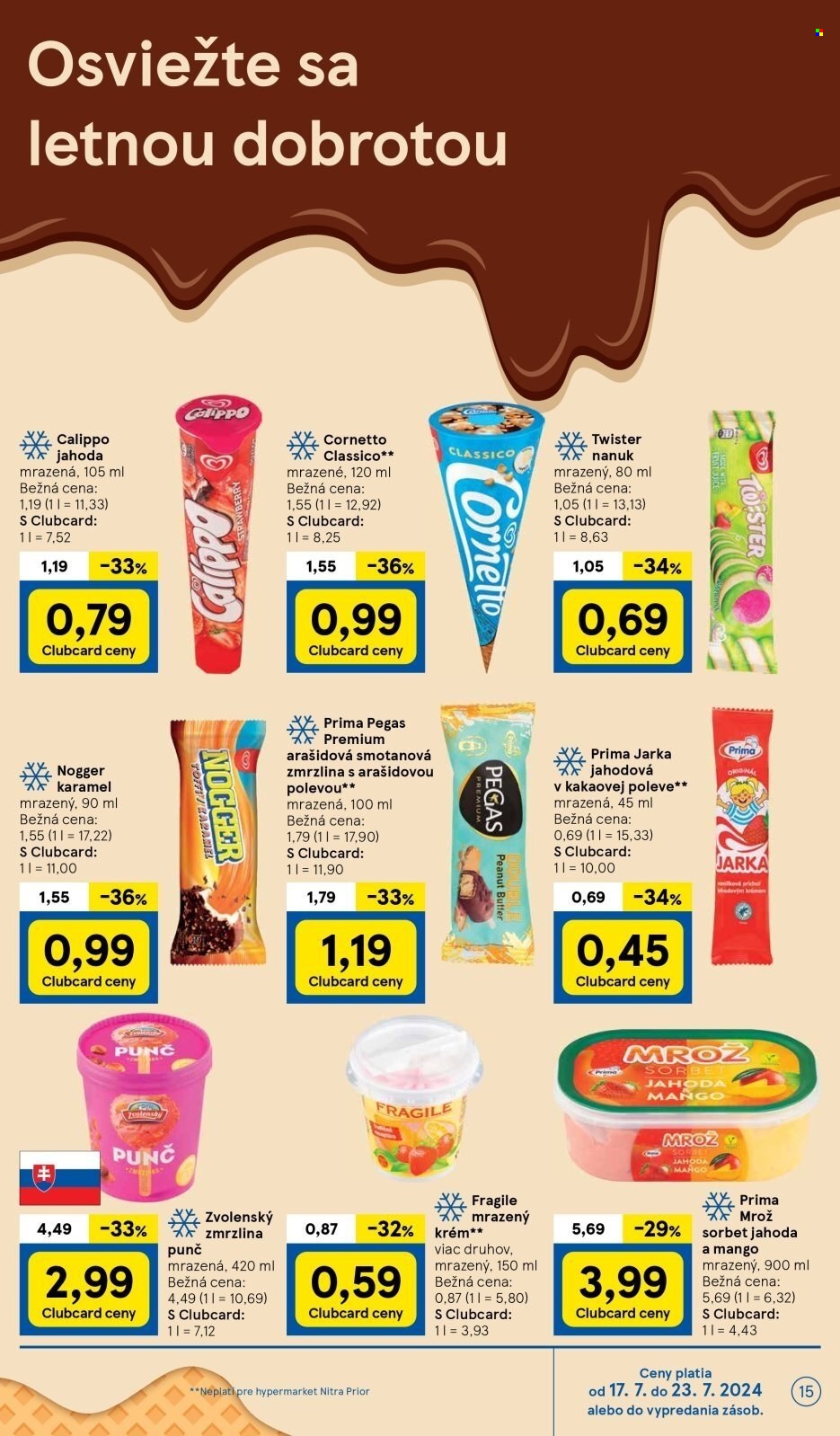 Leták TESCO - 17.7.2024 - 23.7.2024. Strana 15