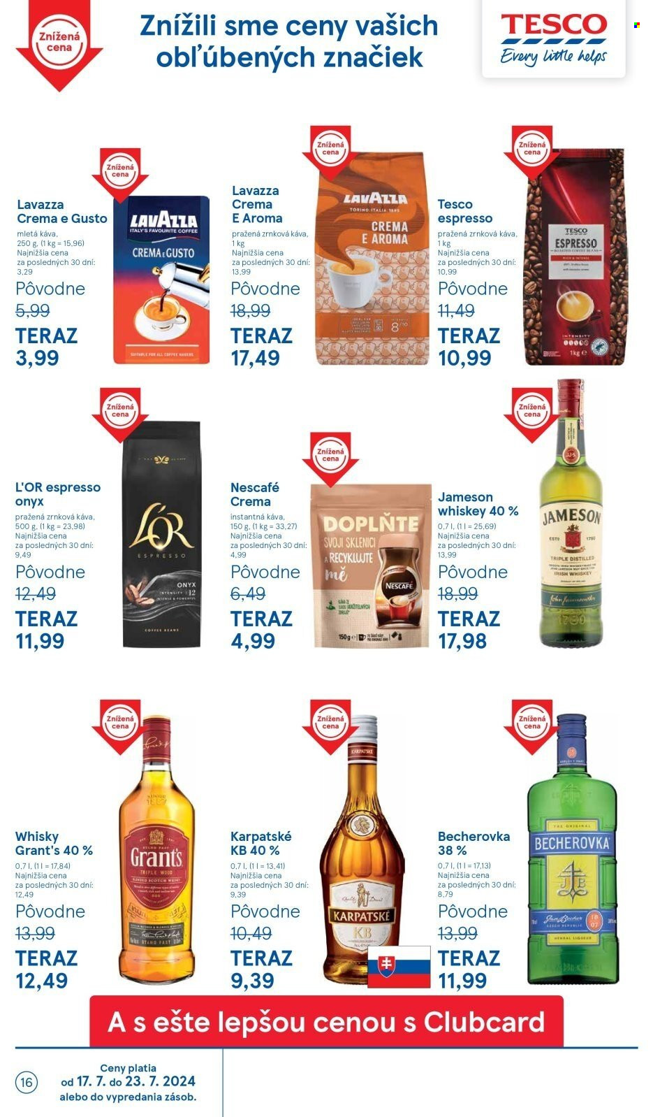Leták TESCO - 17.7.2024 - 23.7.2024. Strana 16