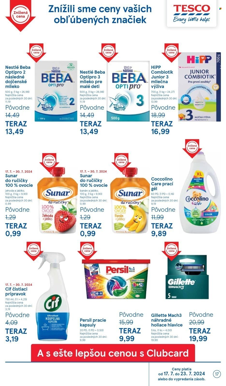Leták TESCO - 17.7.2024 - 23.7.2024. Strana 17