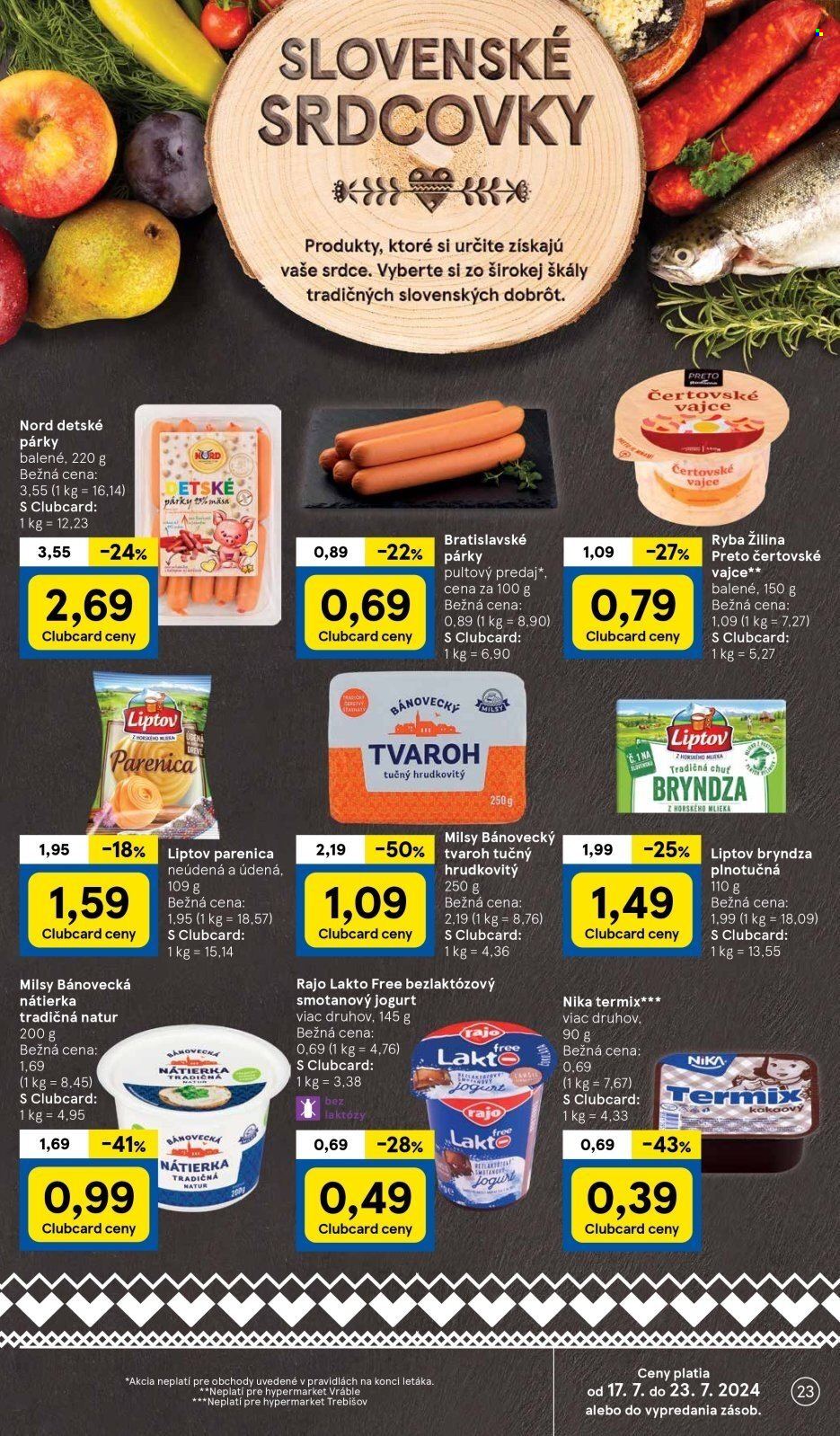 Leták TESCO - 17.7.2024 - 23.7.2024. Strana 23