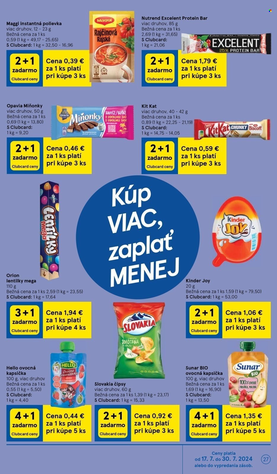 Leták TESCO - 17.7.2024 - 23.7.2024. Strana 27