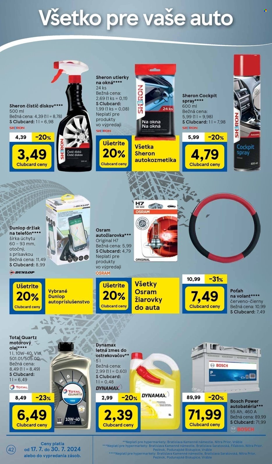 Leták TESCO - 17.7.2024 - 23.7.2024. Strana 42