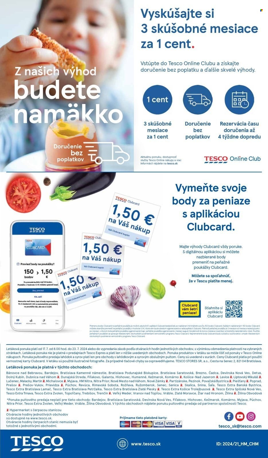 Leták TESCO - 17.7.2024 - 23.7.2024. Strana 43
