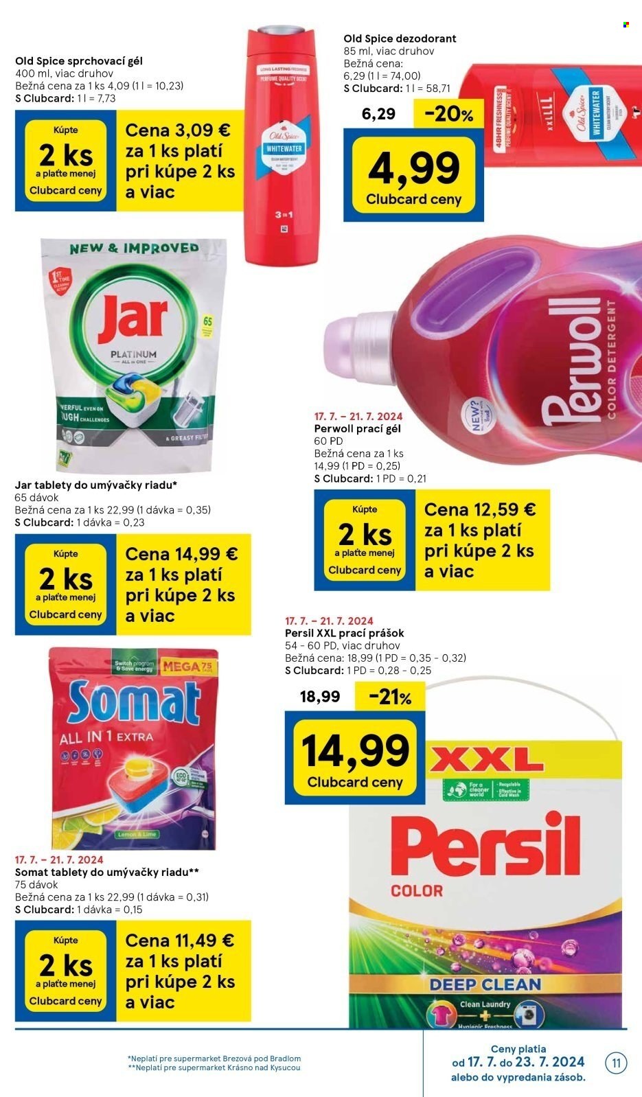 Leták TESCO supermarket - 17.7.2024 - 23.7.2024. Strana 11