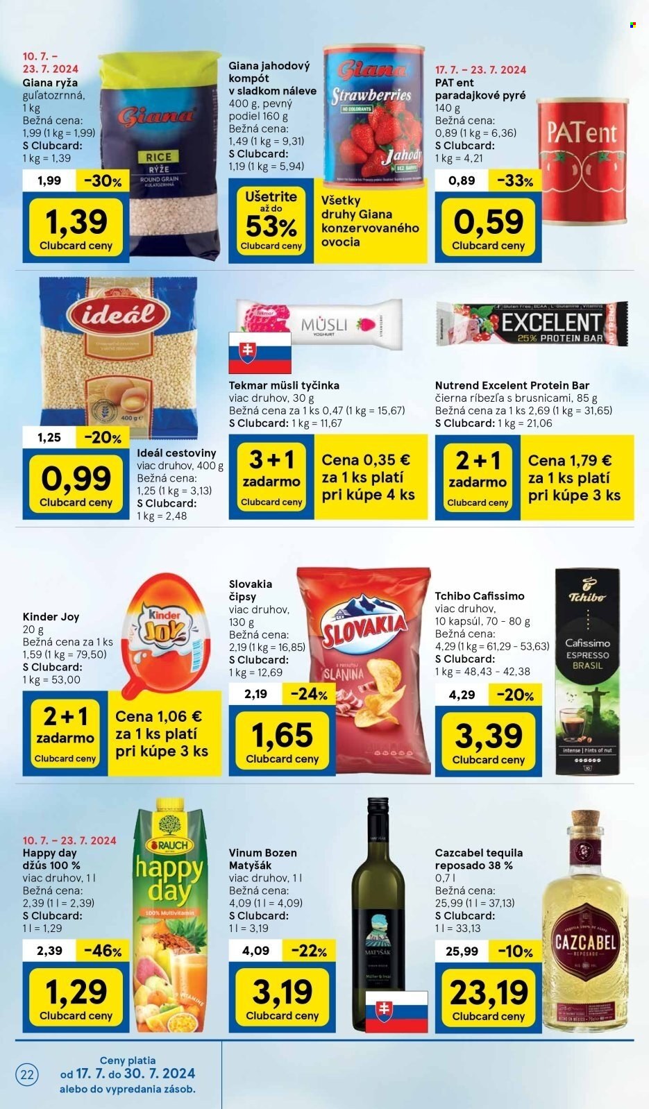 Leták TESCO supermarket - 17.7.2024 - 23.7.2024. Strana 22