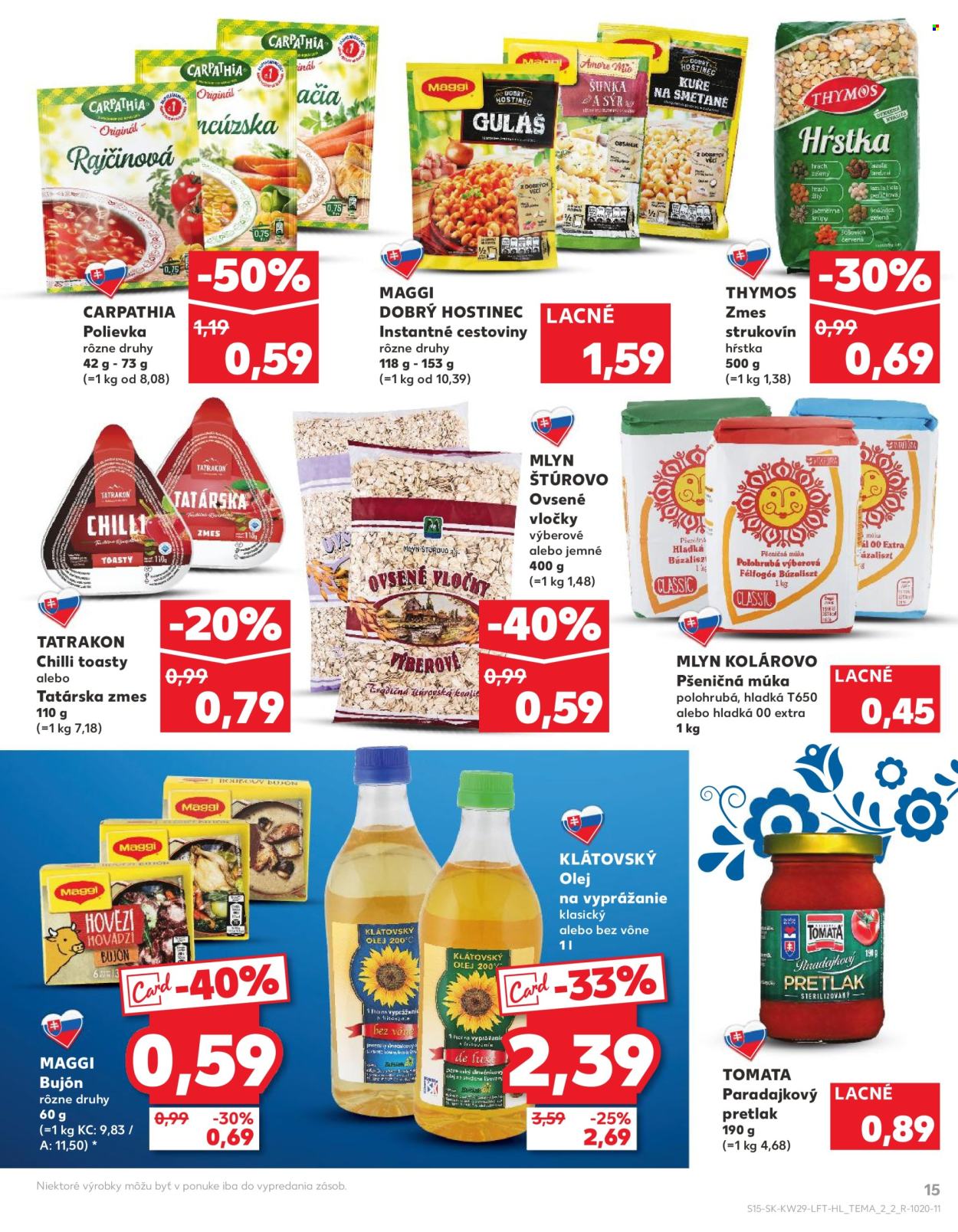 Leták Kaufland - 18.7.2024 - 24.7.2024. Strana 15