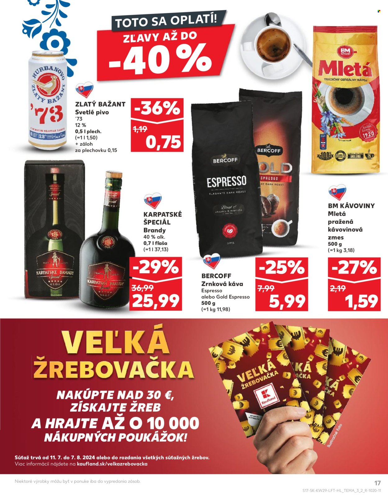 Leták Kaufland - 18.7.2024 - 24.7.2024. Strana 17