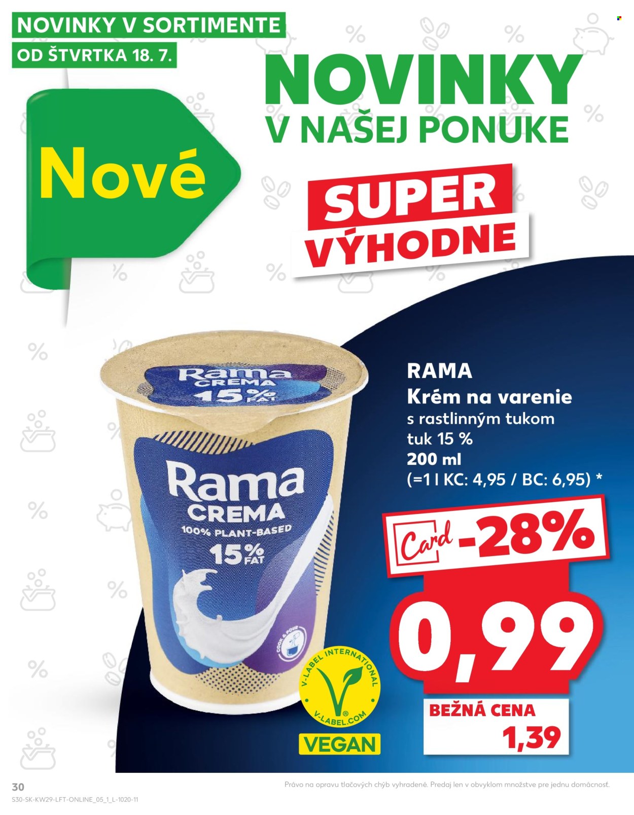 Leták Kaufland - 18.7.2024 - 24.7.2024. Strana 30