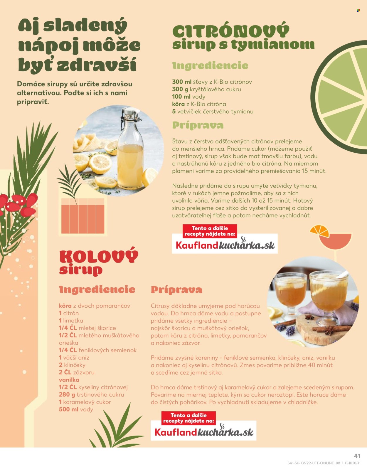 Leták Kaufland - 18.7.2024 - 24.7.2024. Strana 41
