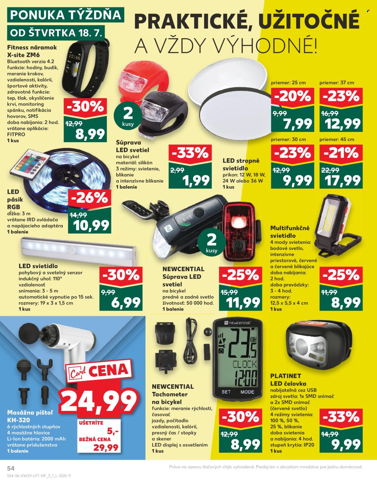 Leták Kaufland - 18.7.2024 - 24.7.2024. Strana 54