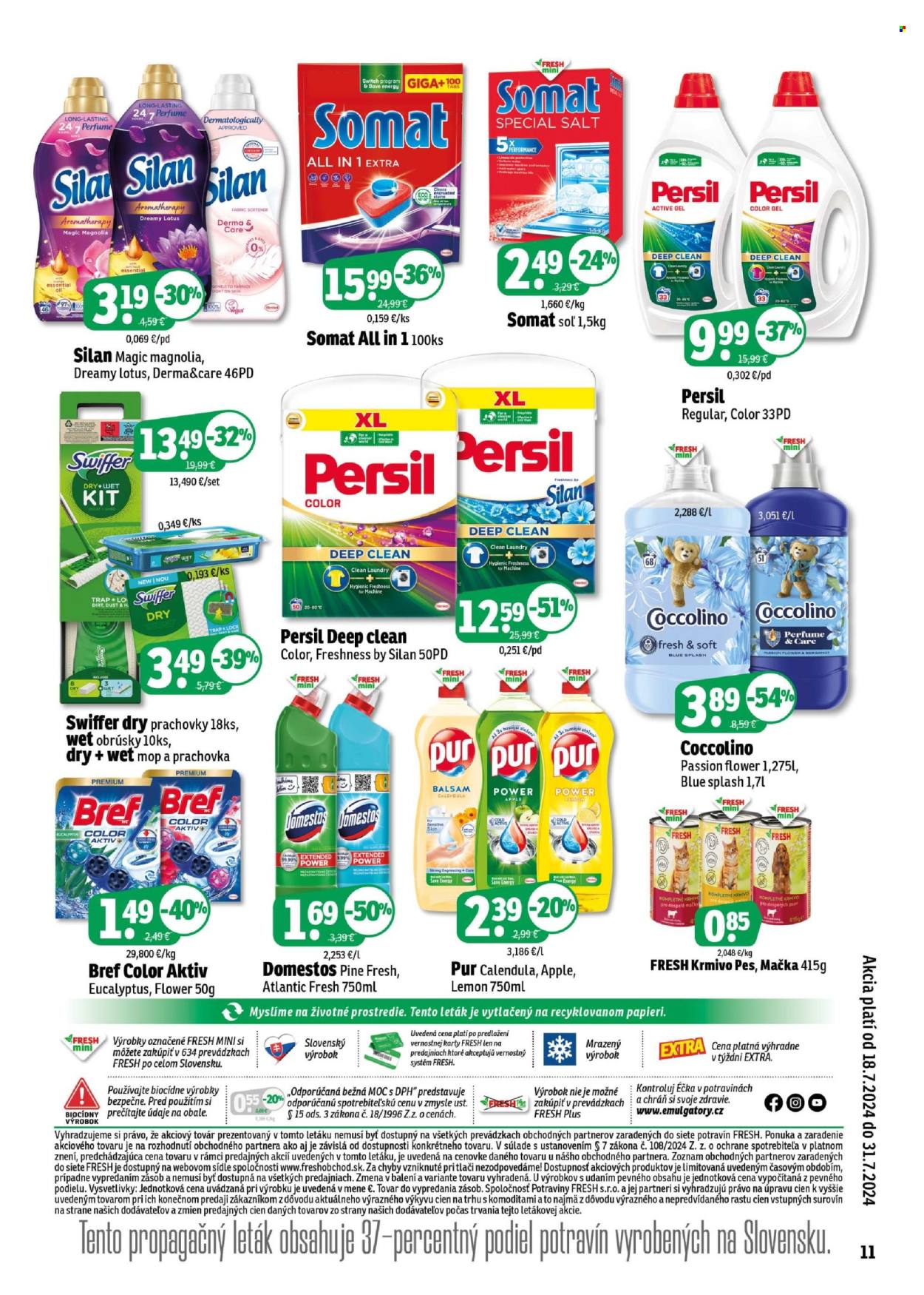 Leták FRESH - 18.7.2024 - 31.7.2024. Strana 11