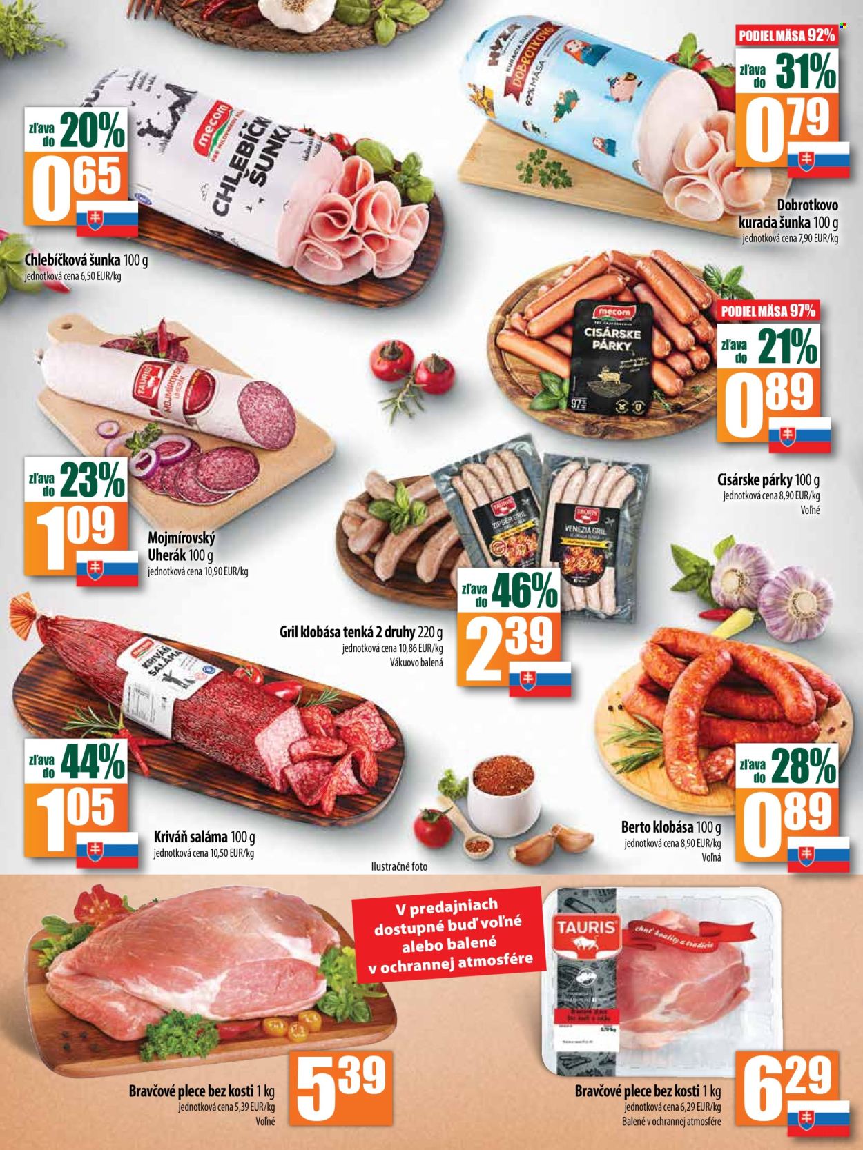 Leták COOP Jednota - 18.7.2024 - 24.7.2024. Strana 2