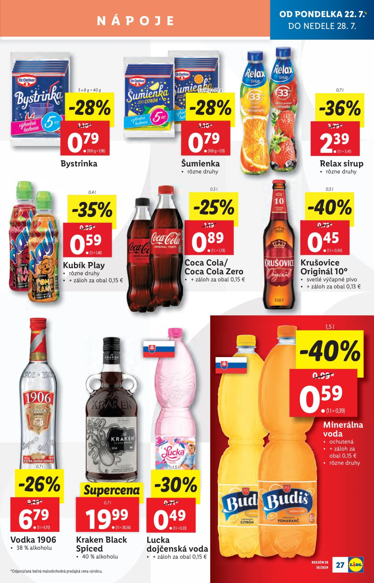 Leták Lidl - 22.7.2024 - 28.7.2024. Strana 29