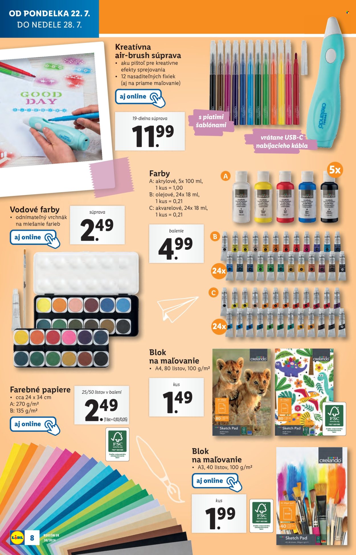 Leták Lidl - 22.7.2024 - 28.7.2024. Strana 54