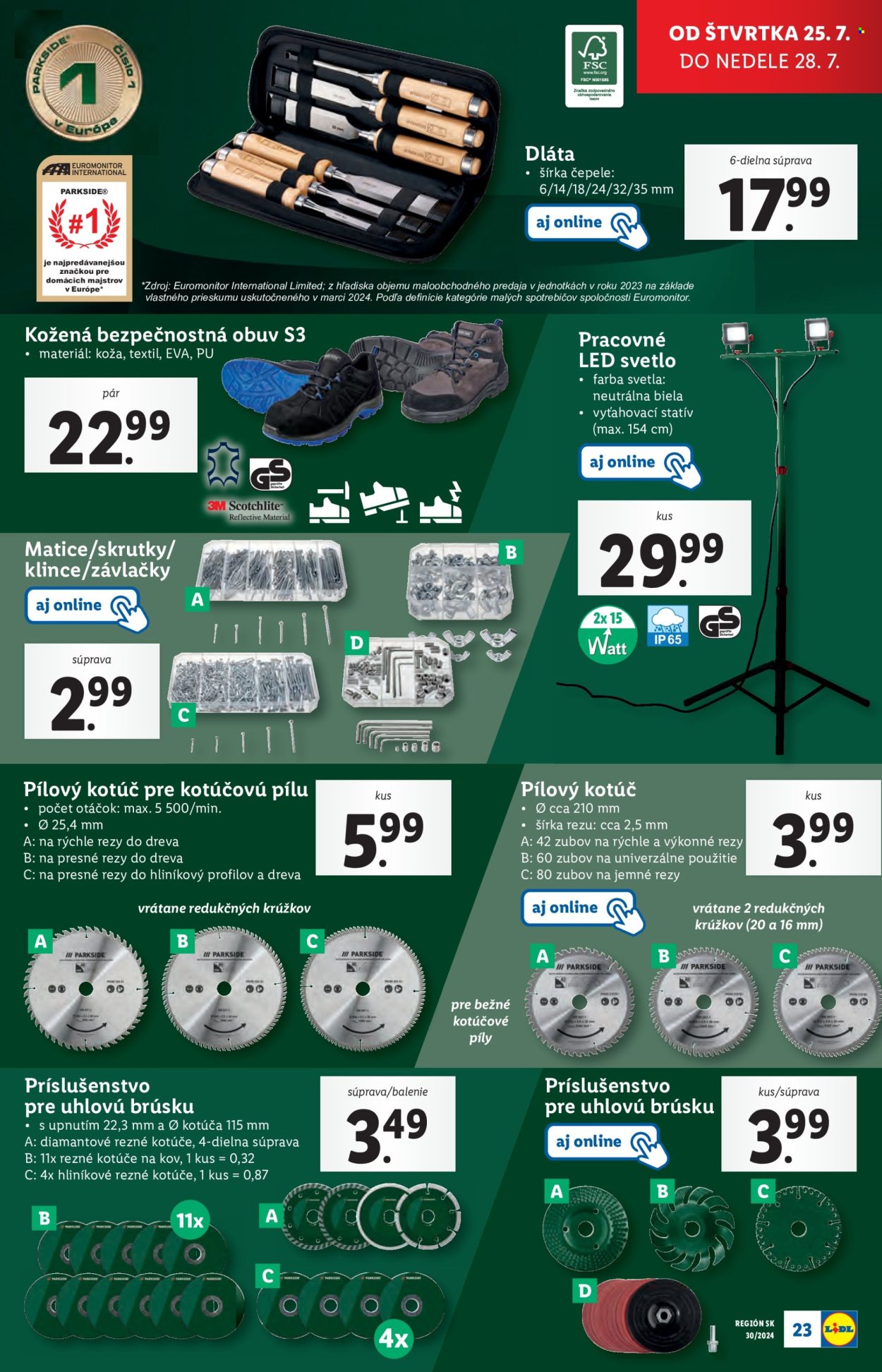 Leták Lidl - 22.7.2024 - 28.7.2024. Strana 70