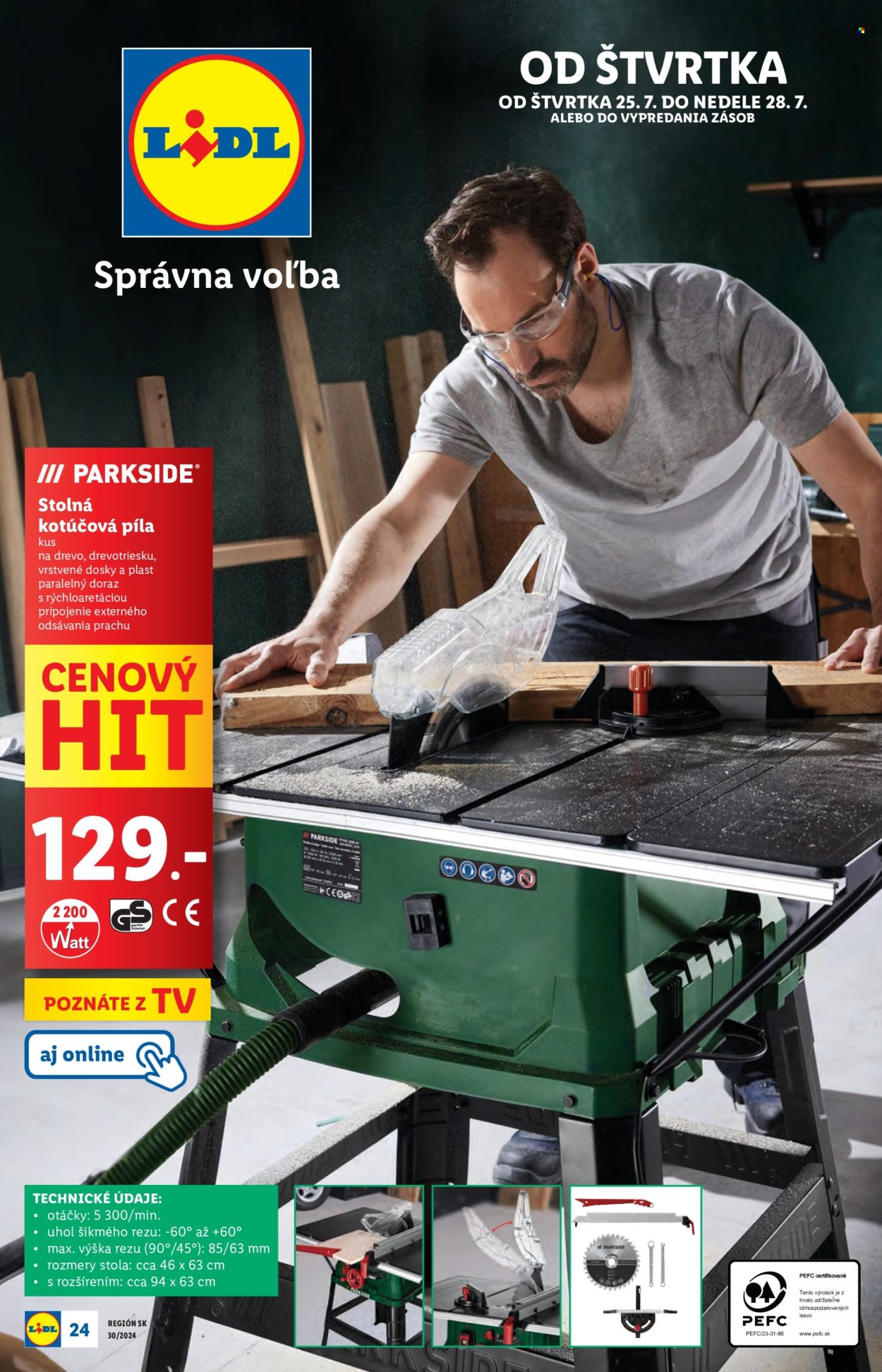 Leták Lidl - 22.7.2024 - 28.7.2024. Strana 71