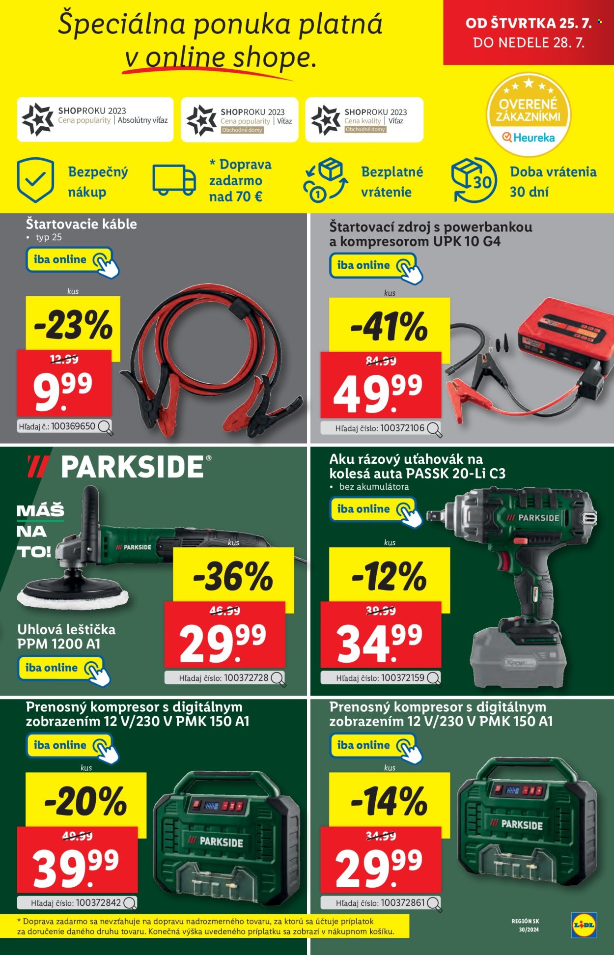 Leták Lidl - 22.7.2024 - 28.7.2024. Strana 74