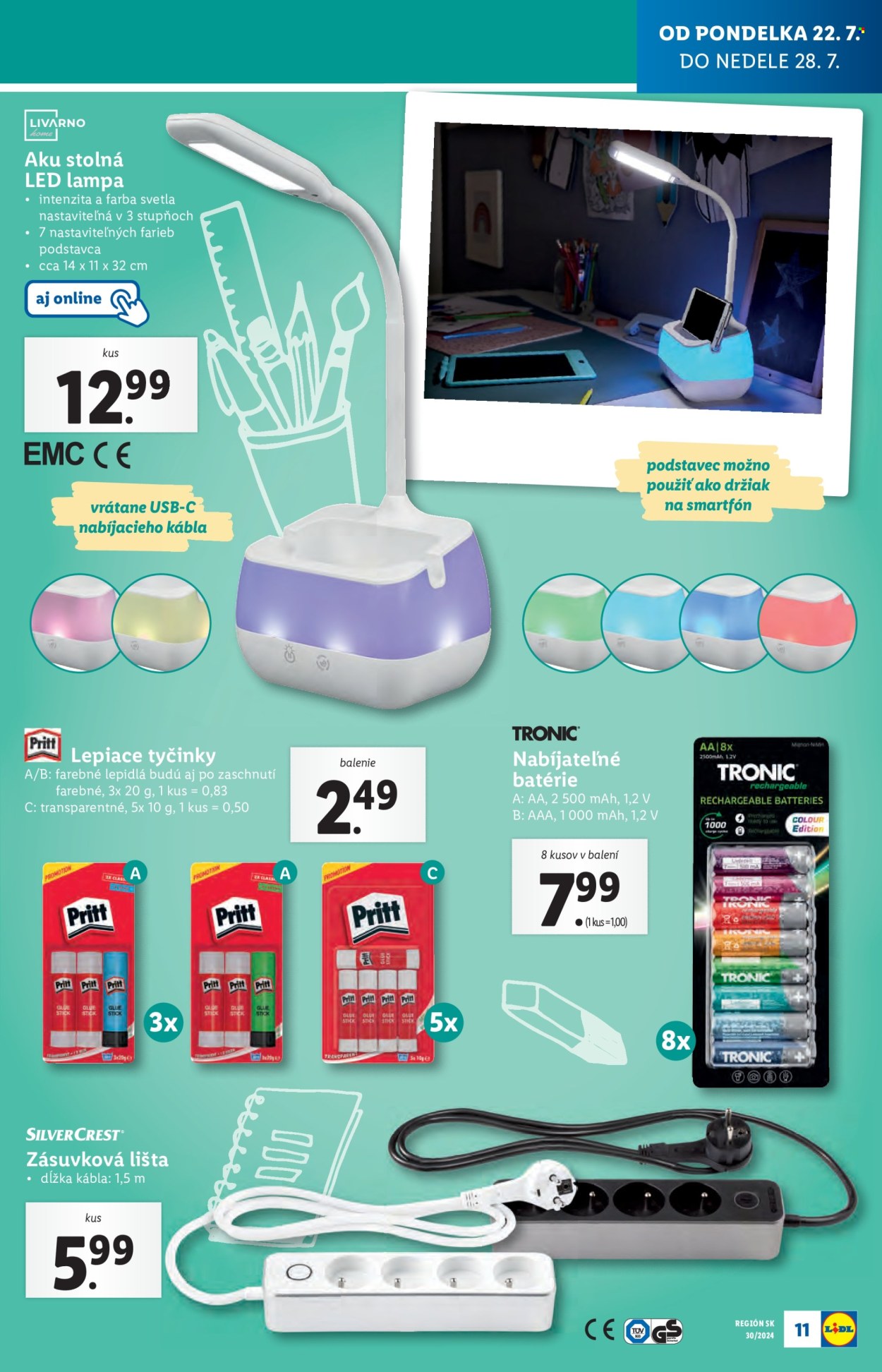 Leták Lidl - 22.7.2024 - 28.7.2024. Strana 11