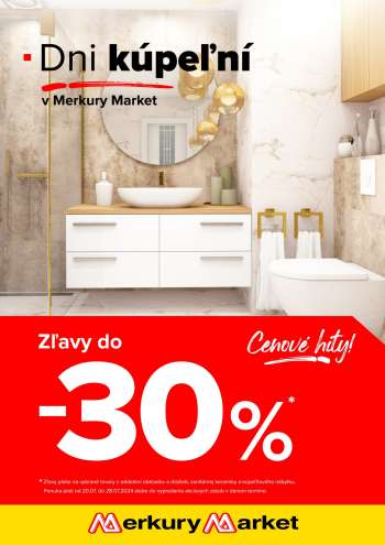 Leták Merkury Market - 20.7.2024 - 28.7.2024.