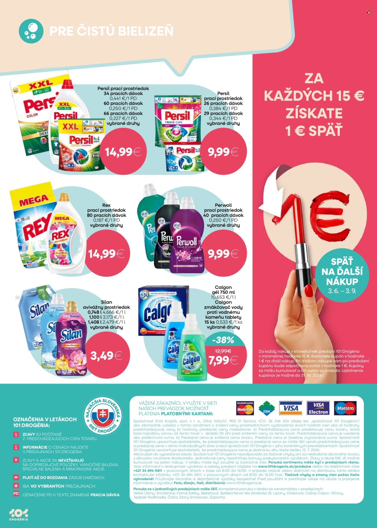 Leták 101 Drogerie - 24.7.2024 - 13.8.2024. Strana 8