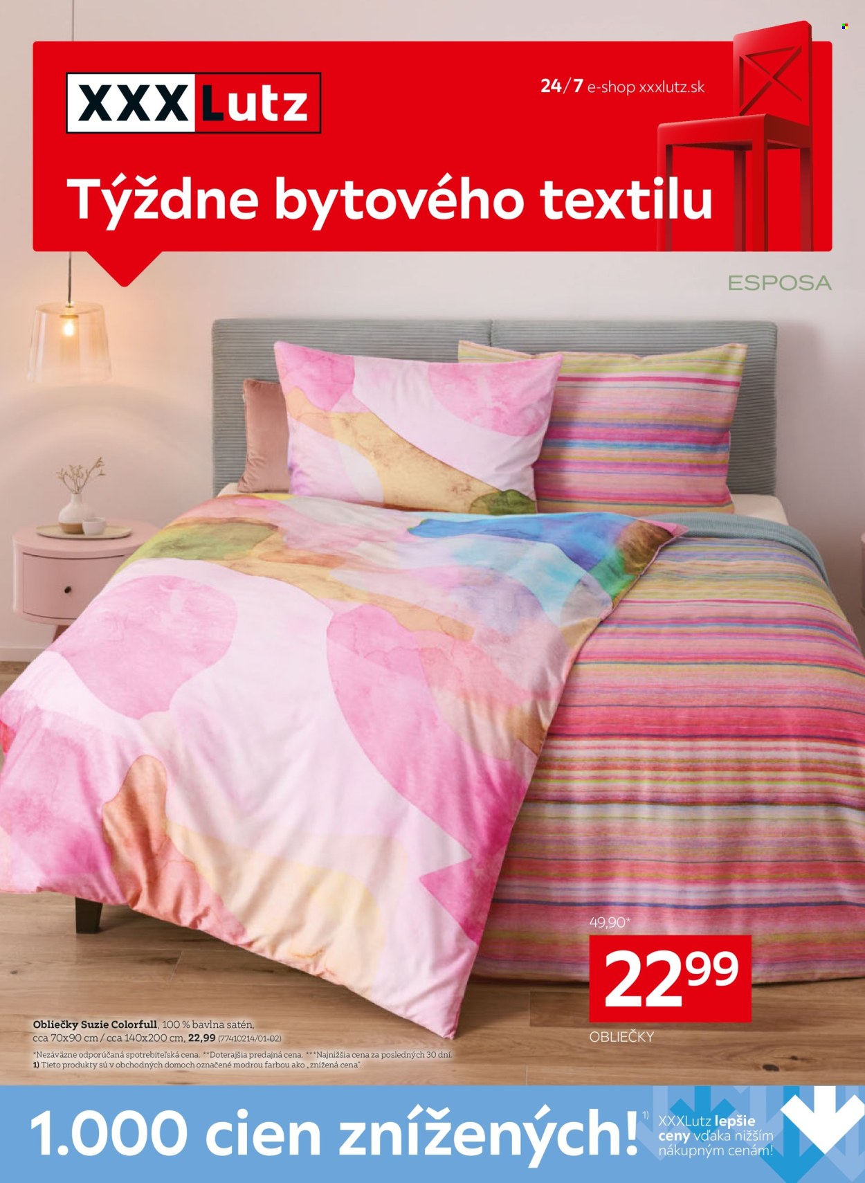 Leták XXXLutz - 15.7.2024 - 14.8.2024. Strana 1