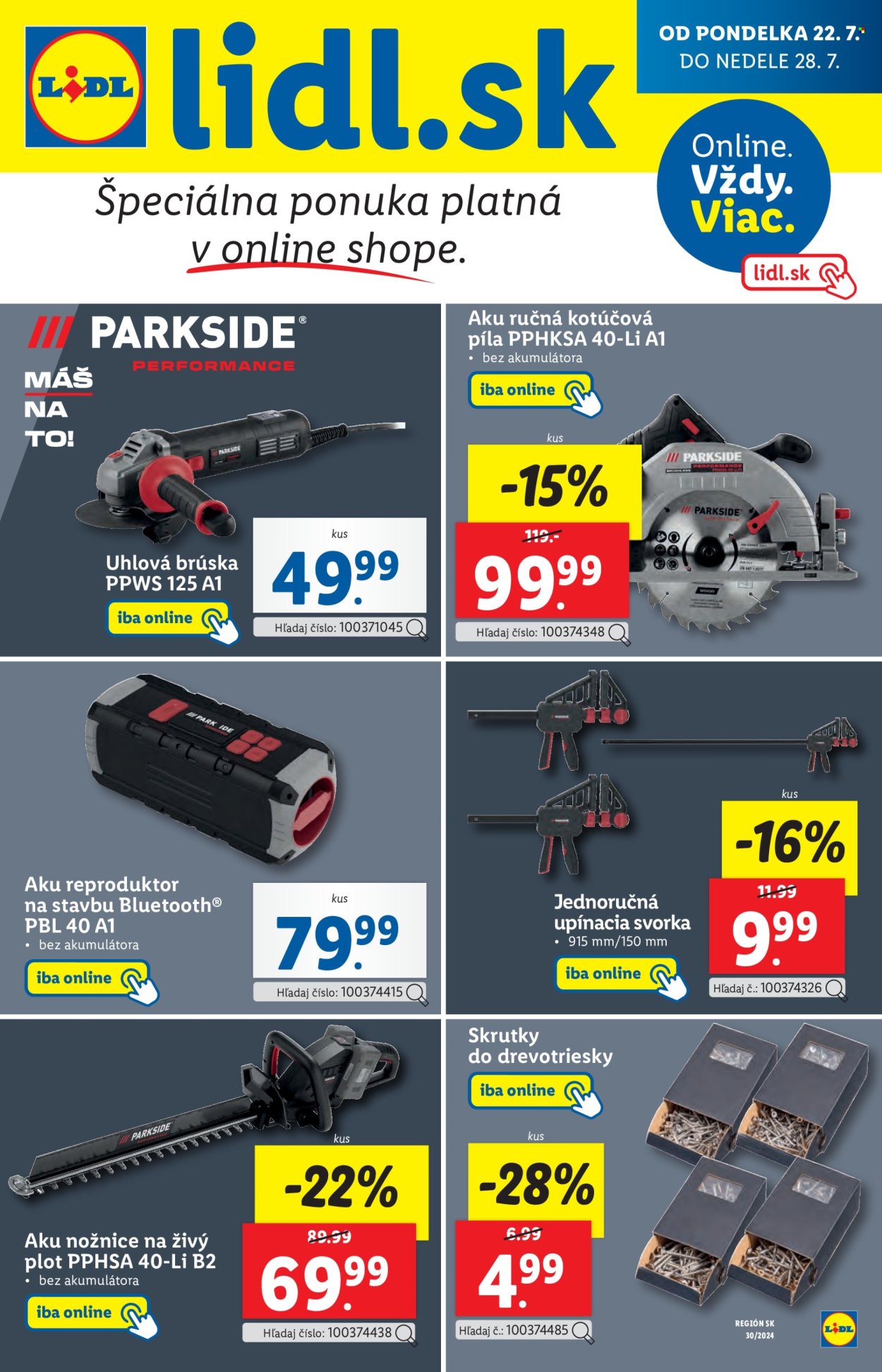 Leták Lidl - 25.7.2024 - 28.7.2024. Strana 71