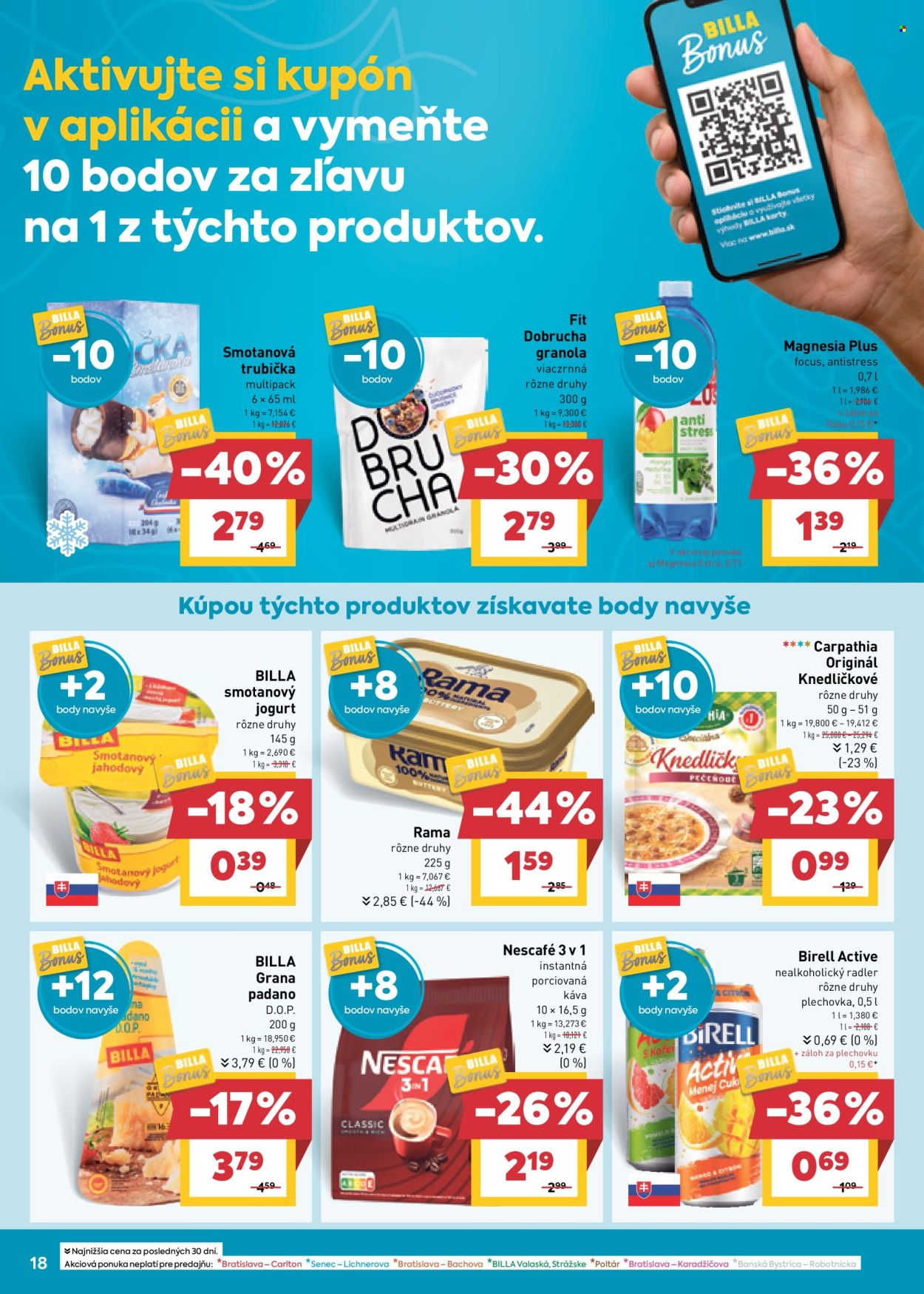 Leták Billa - 24.7.2024 - 30.7.2024. Strana 18