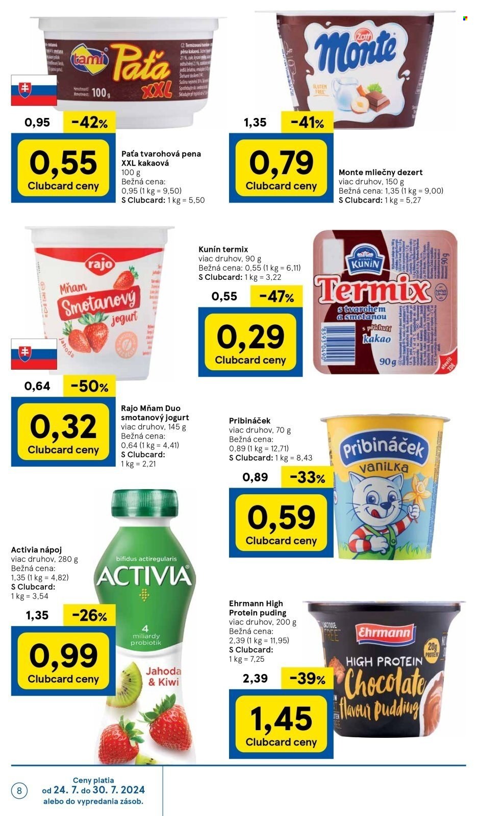 Leták TESCO - 24.7.2024 - 30.7.2024. Strana 8