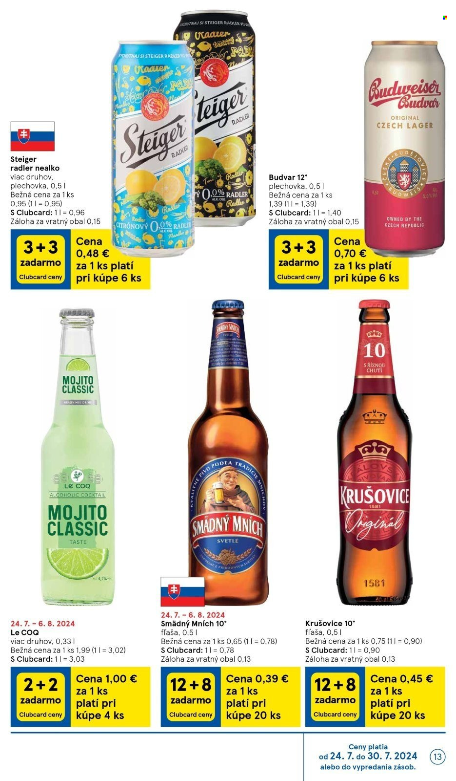 Leták TESCO - 24.7.2024 - 30.7.2024. Strana 13